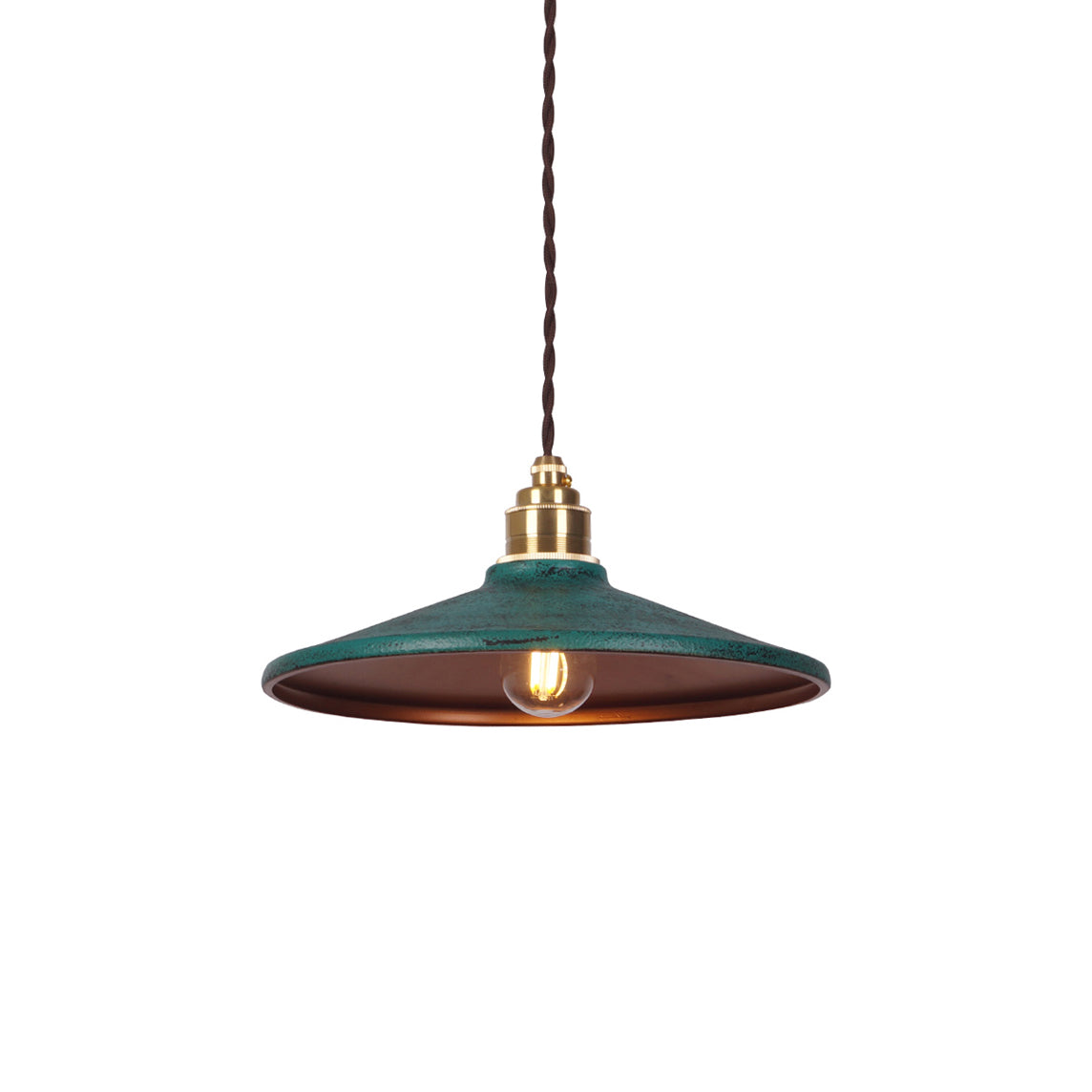 Vevyniel Rustic Saucer Shade Pendant Light - Letslighting