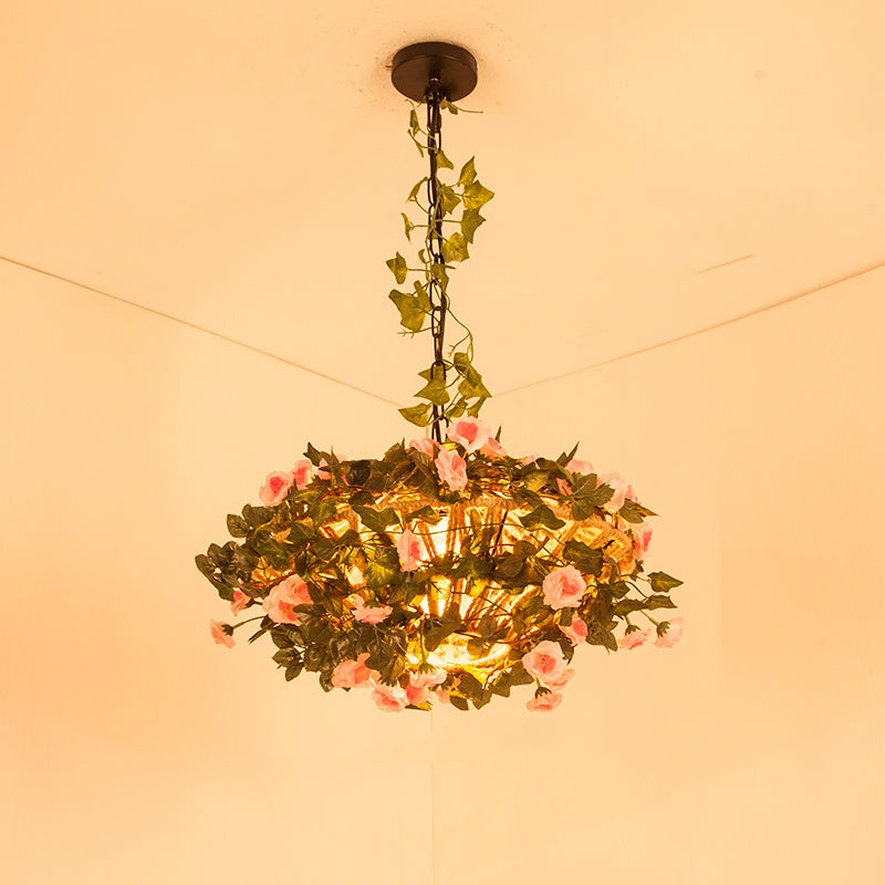 Nest Retro LED Pendant Light Restaurant Bedroom - Letslighting
