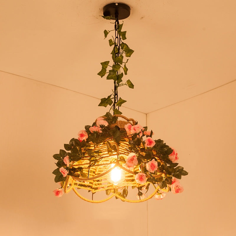 Nest Retro LED Pendant Light Restaurant Bedroom - Letslighting