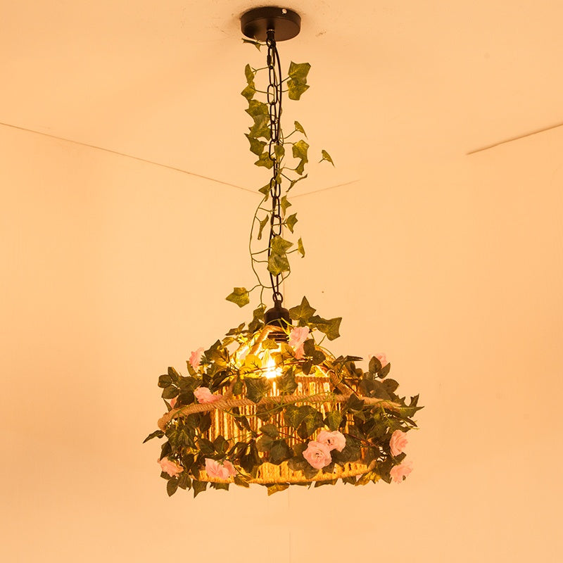 Nest Retro LED Pendant Light Restaurant Bedroom - Letslighting