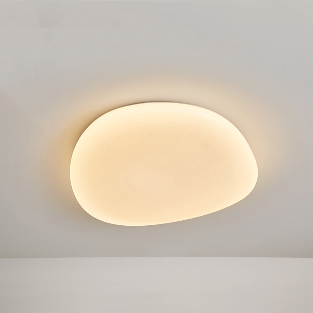 Arisha Modern Pebbles Shape Flush Mount Ceiling Light Bedroom - Letslighting