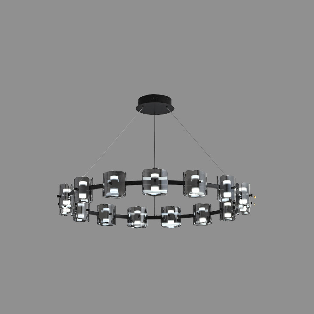 Arisha Minimalist Round Metal Pendant Light - Letslighting