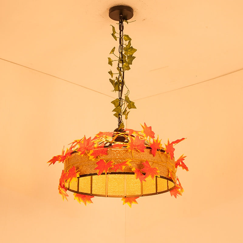 Nest Retro LED Pendant Light Restaurant Bedroom - Letslighting