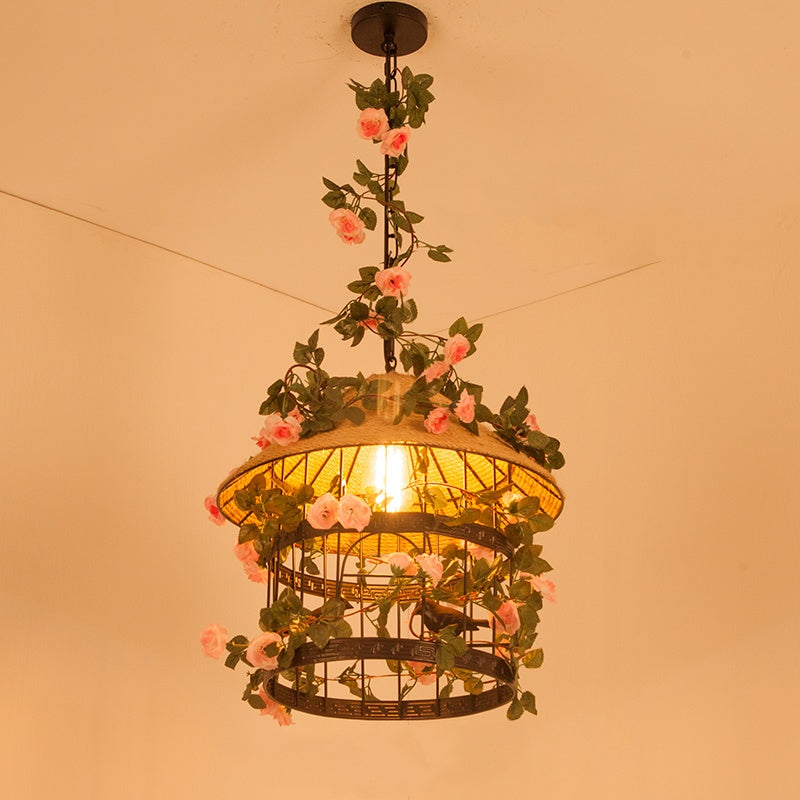 Nest Retro LED Pendant Light Restaurant Bedroom - Letslighting