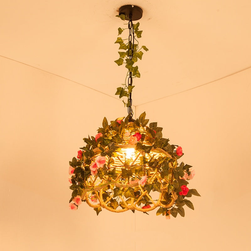 Nest Retro LED Pendant Light Restaurant Bedroom - Letslighting