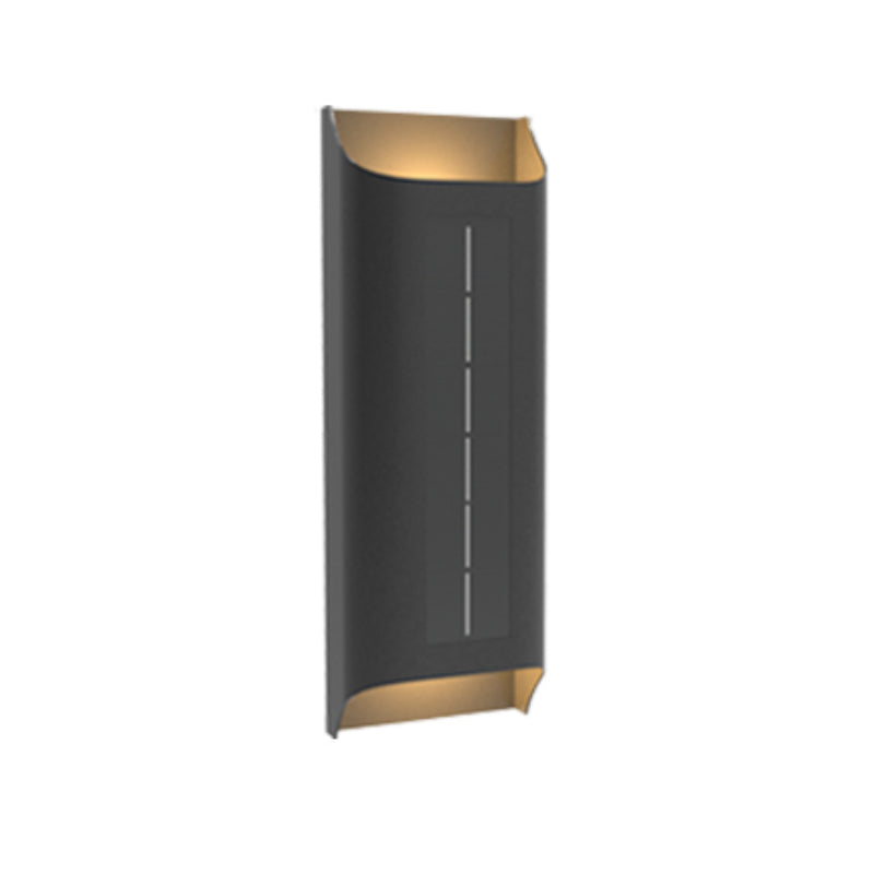 Ray Modern LED Outdoor Wall Lamp Metal Courtyard