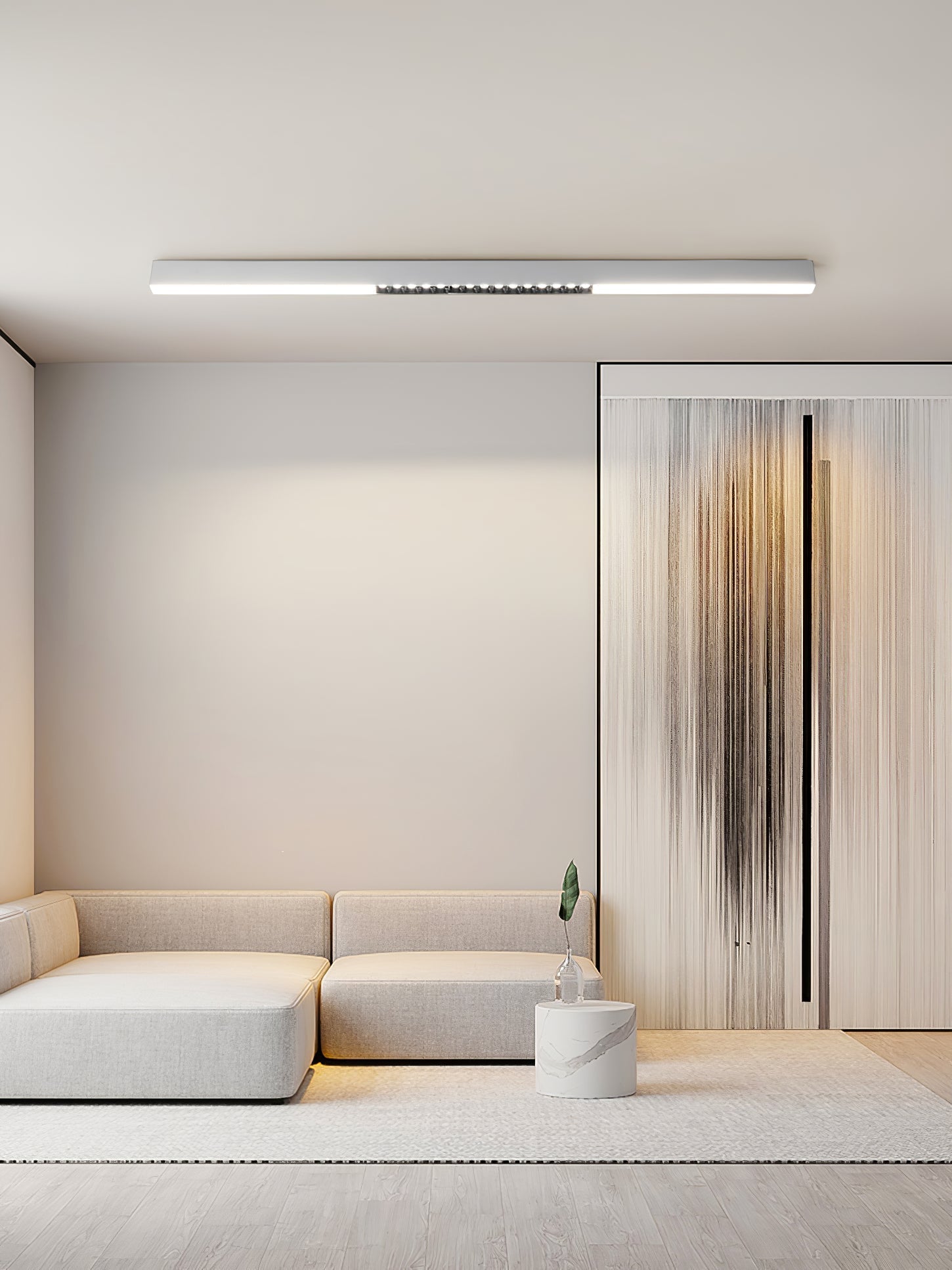 Line Modern Aluminum Floating Light - Letslighting