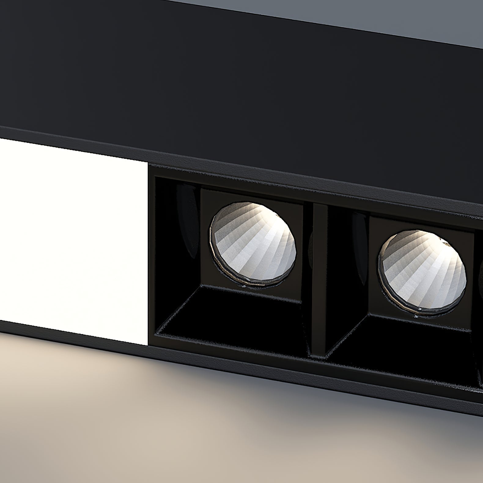 Line Modern Aluminum Floating Light - Letslighting