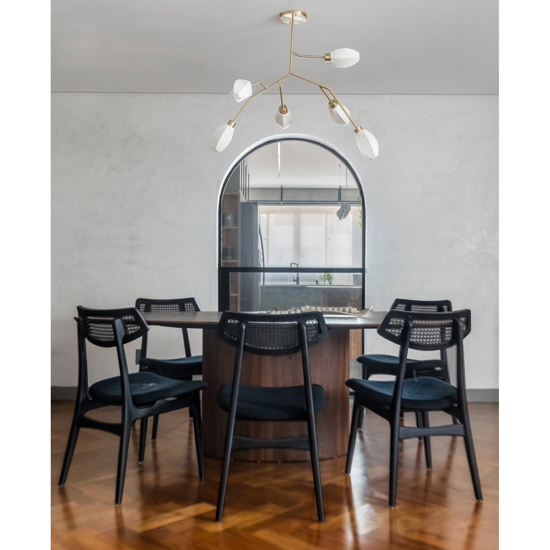 Evvinora Vintage Industrial Fabric Chandelier - Letslighting