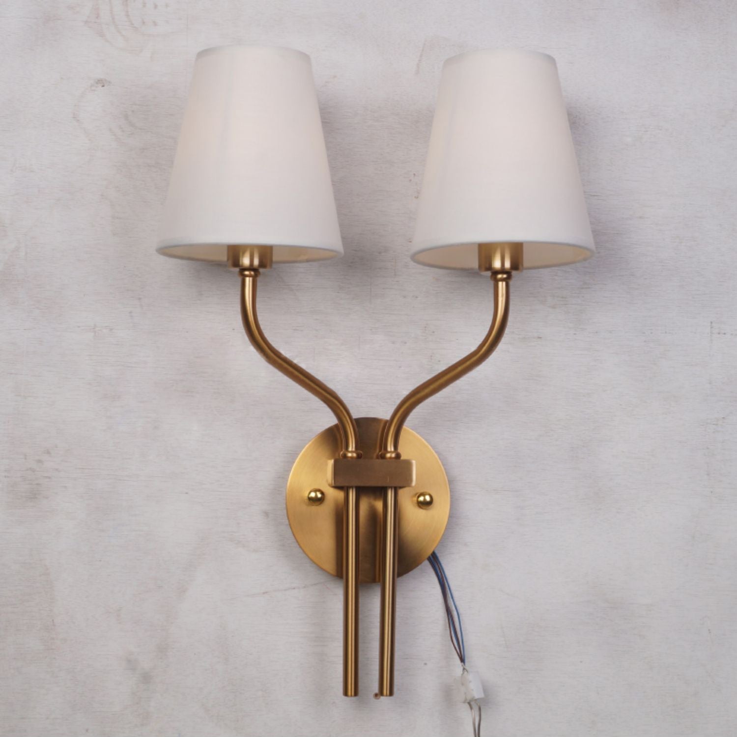 Ulcaran Vintage Industrial Fabric Wall Lamp - Letslighting