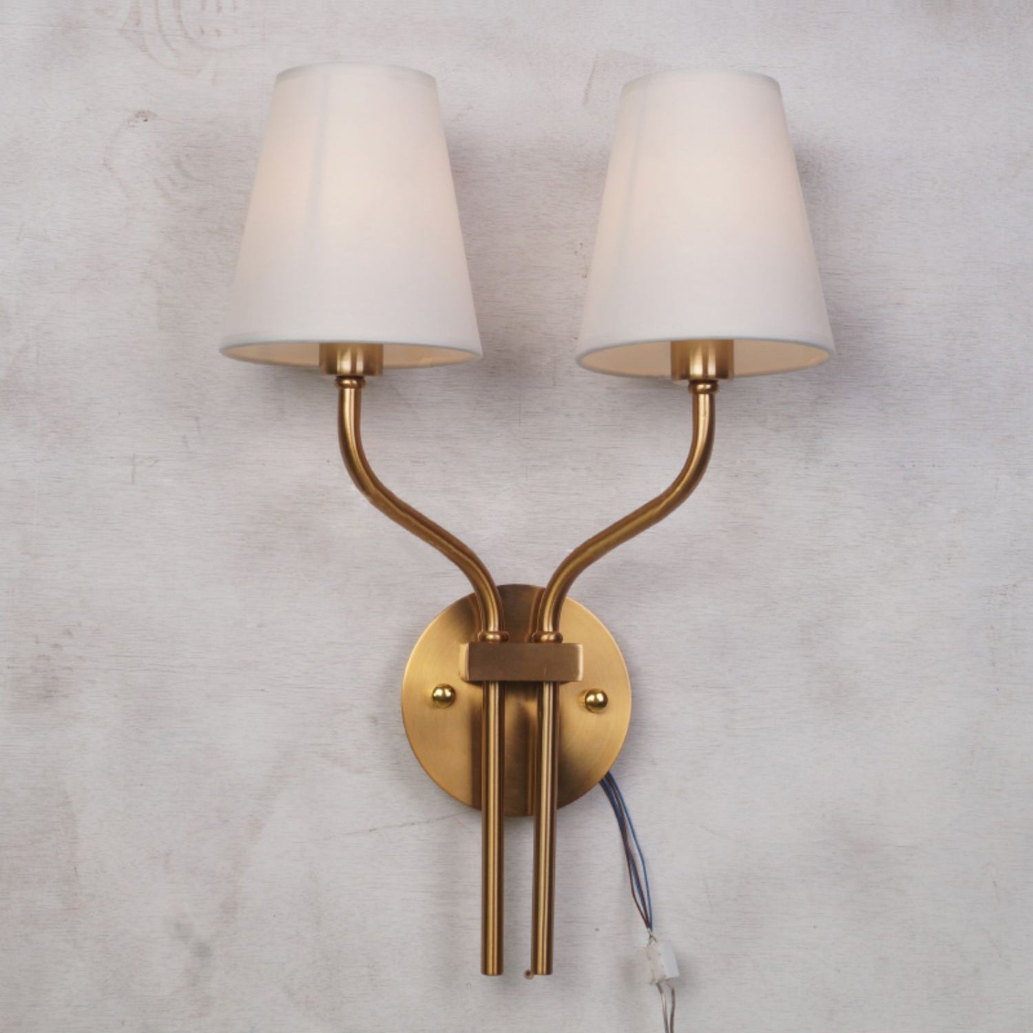 Ulcaran Vintage Industrial Fabric Wall Lamp - Letslighting