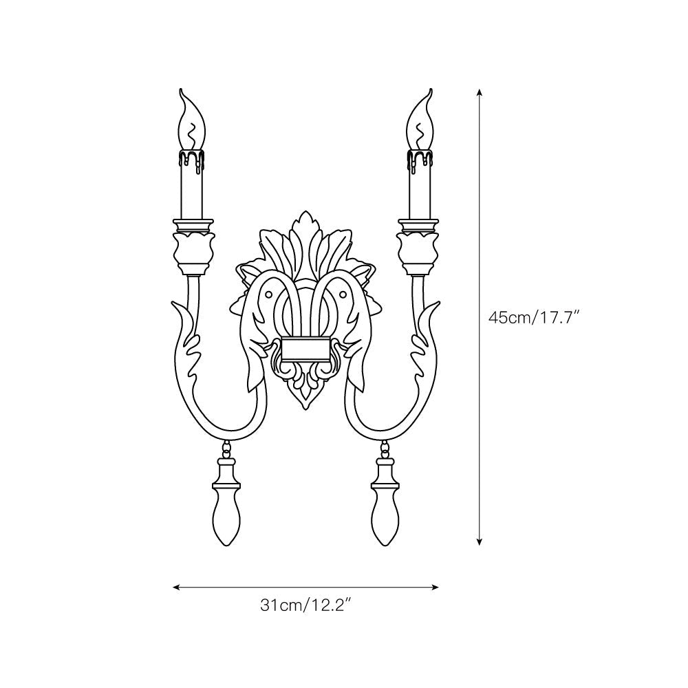 Idoraris Vintage Industrial Wall Lamp - Letslighting