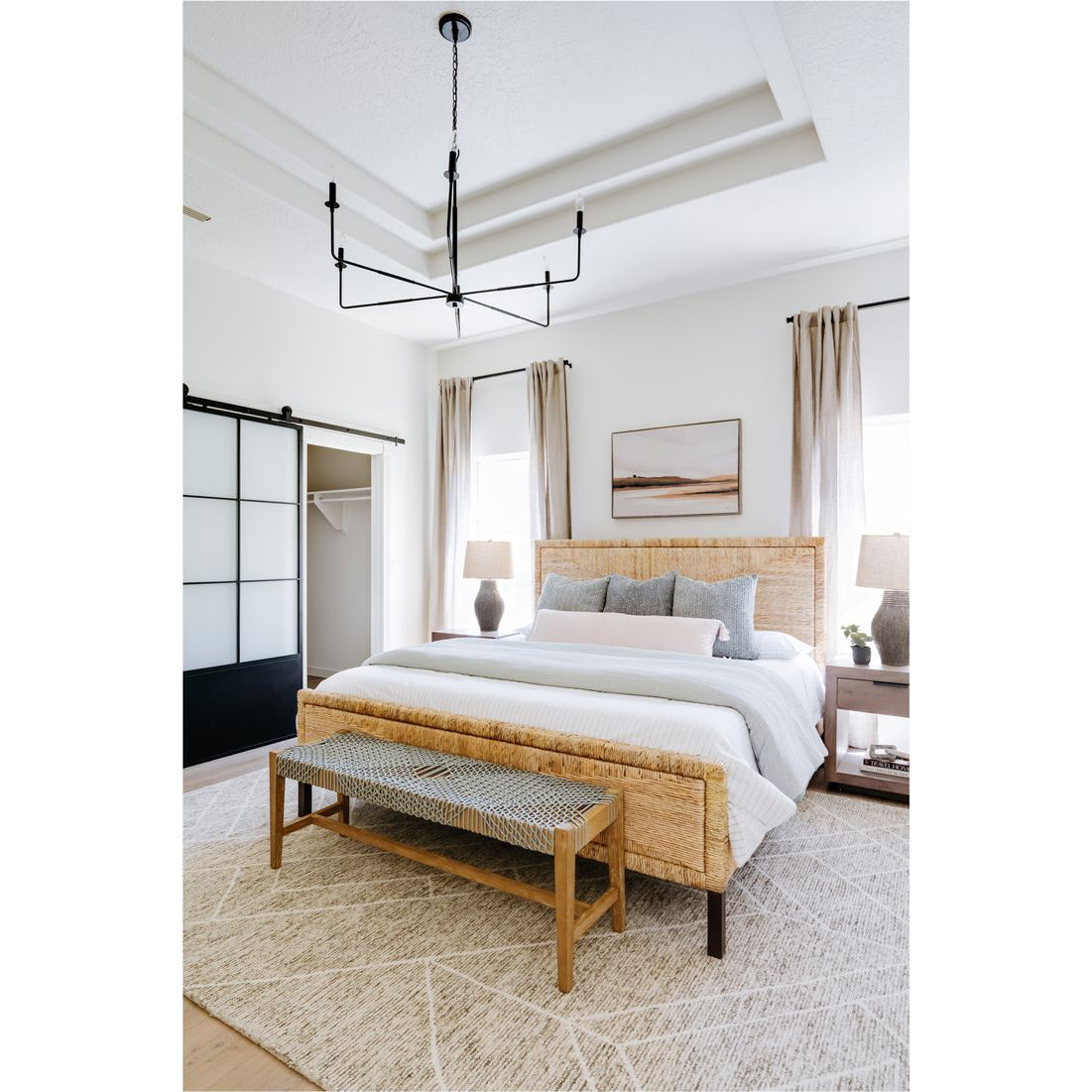 Blikuvyi Modern Industrial Minimalist Chandelier - Letslighting