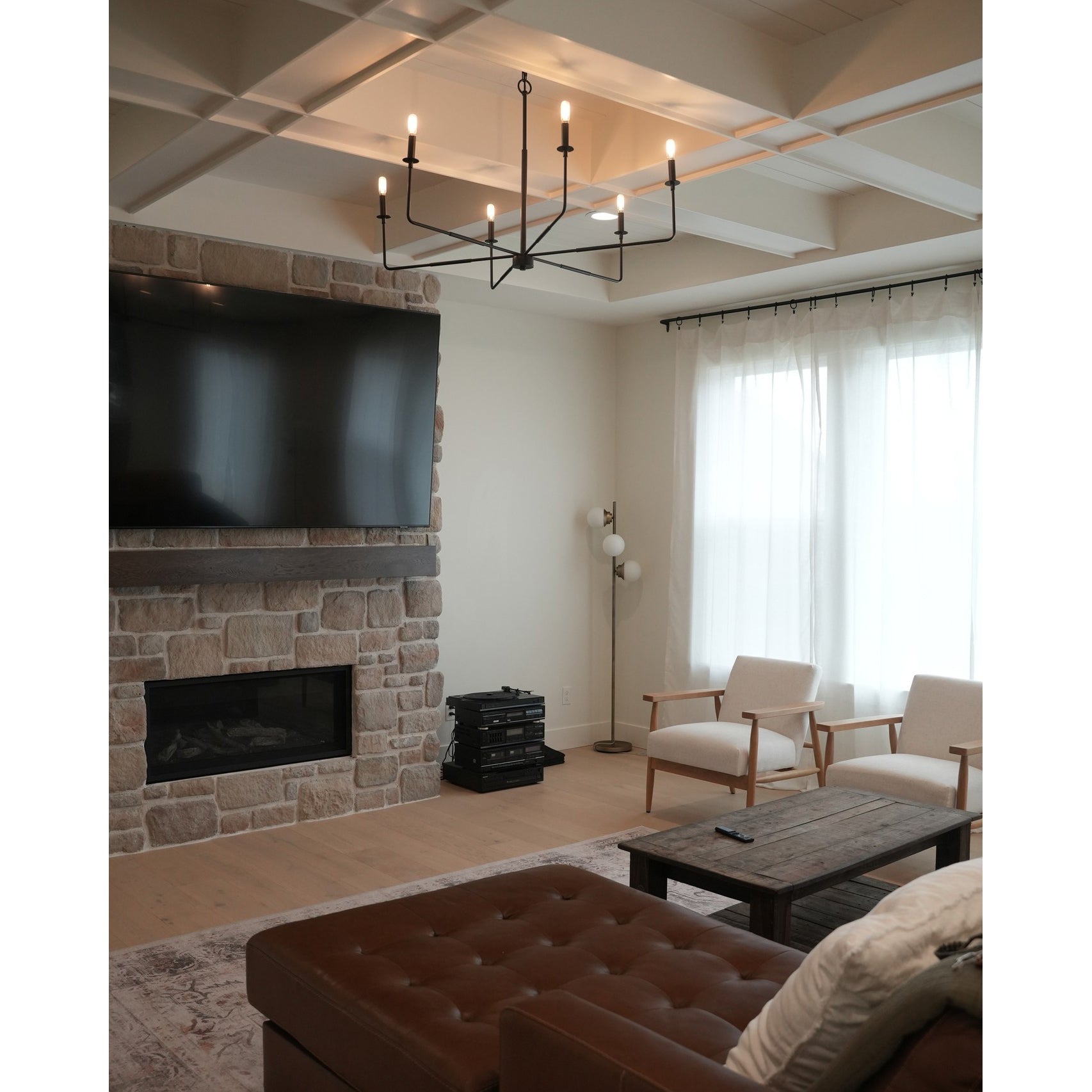 Blikuvyi Modern Industrial Minimalist Chandelier - Letslighting