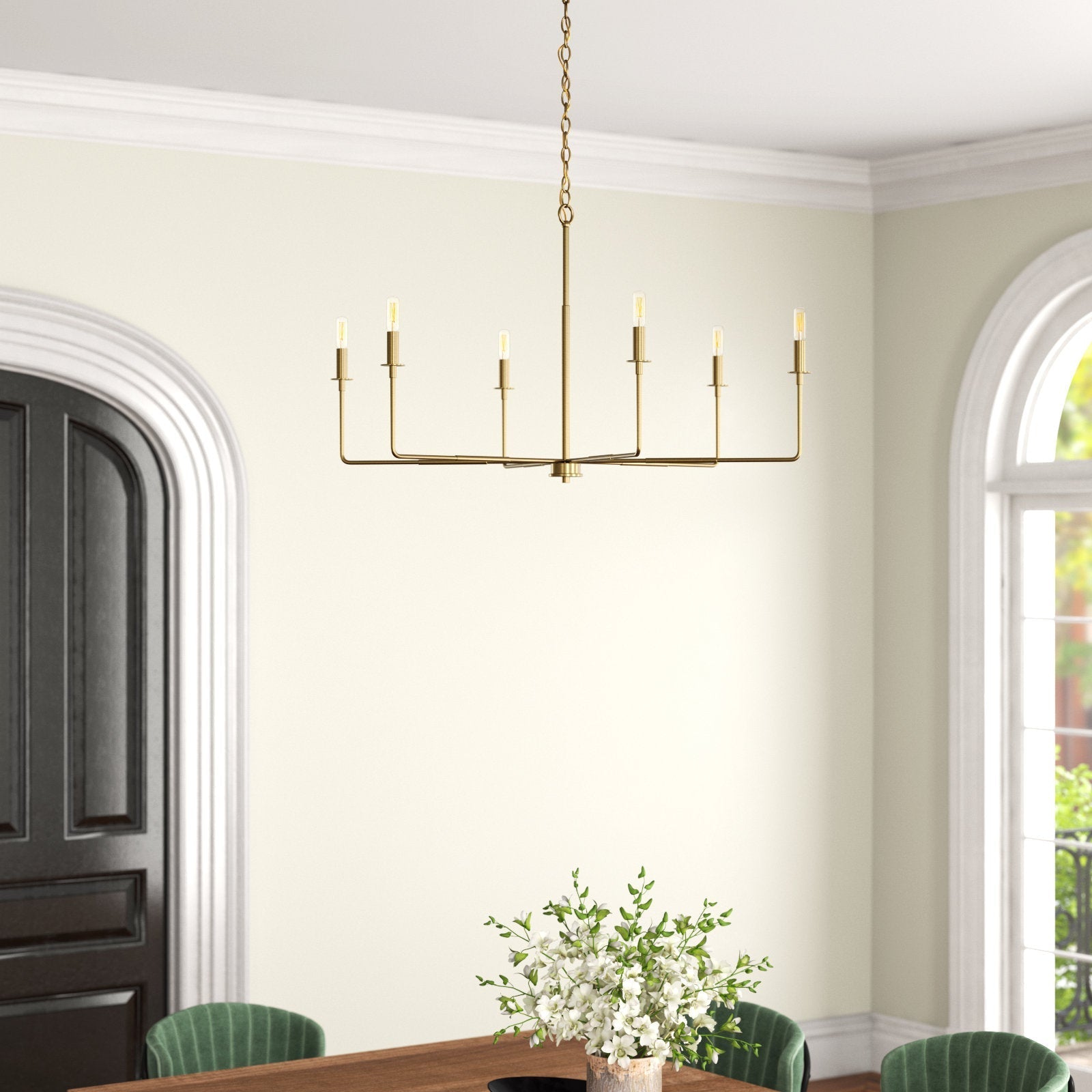 Blikuvyi Modern Industrial Minimalist Chandelier - Letslighting