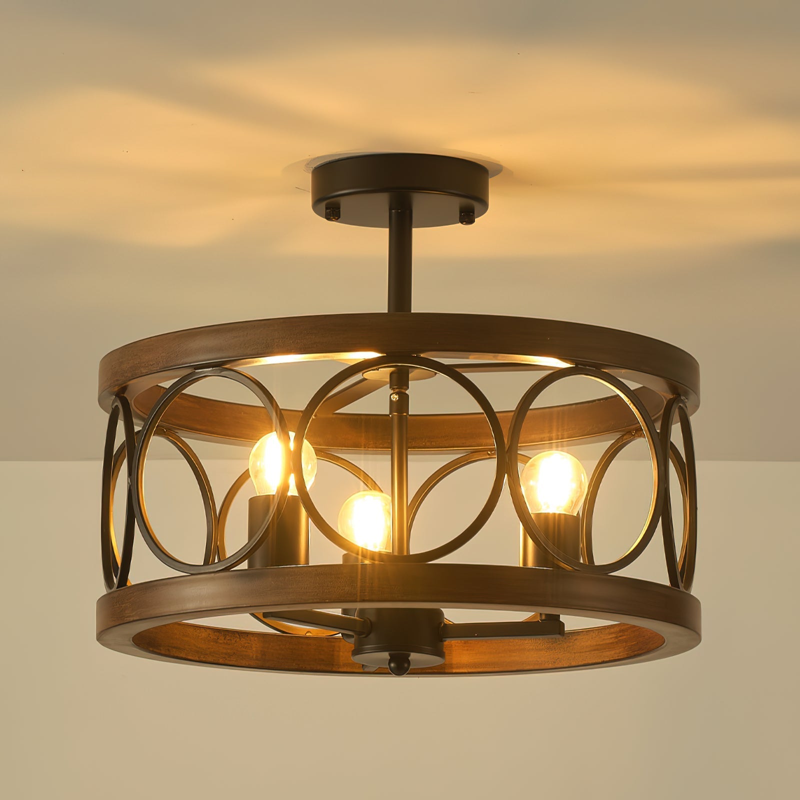 Arthaen Vintage Industrial Ceiling Light - Letslighting