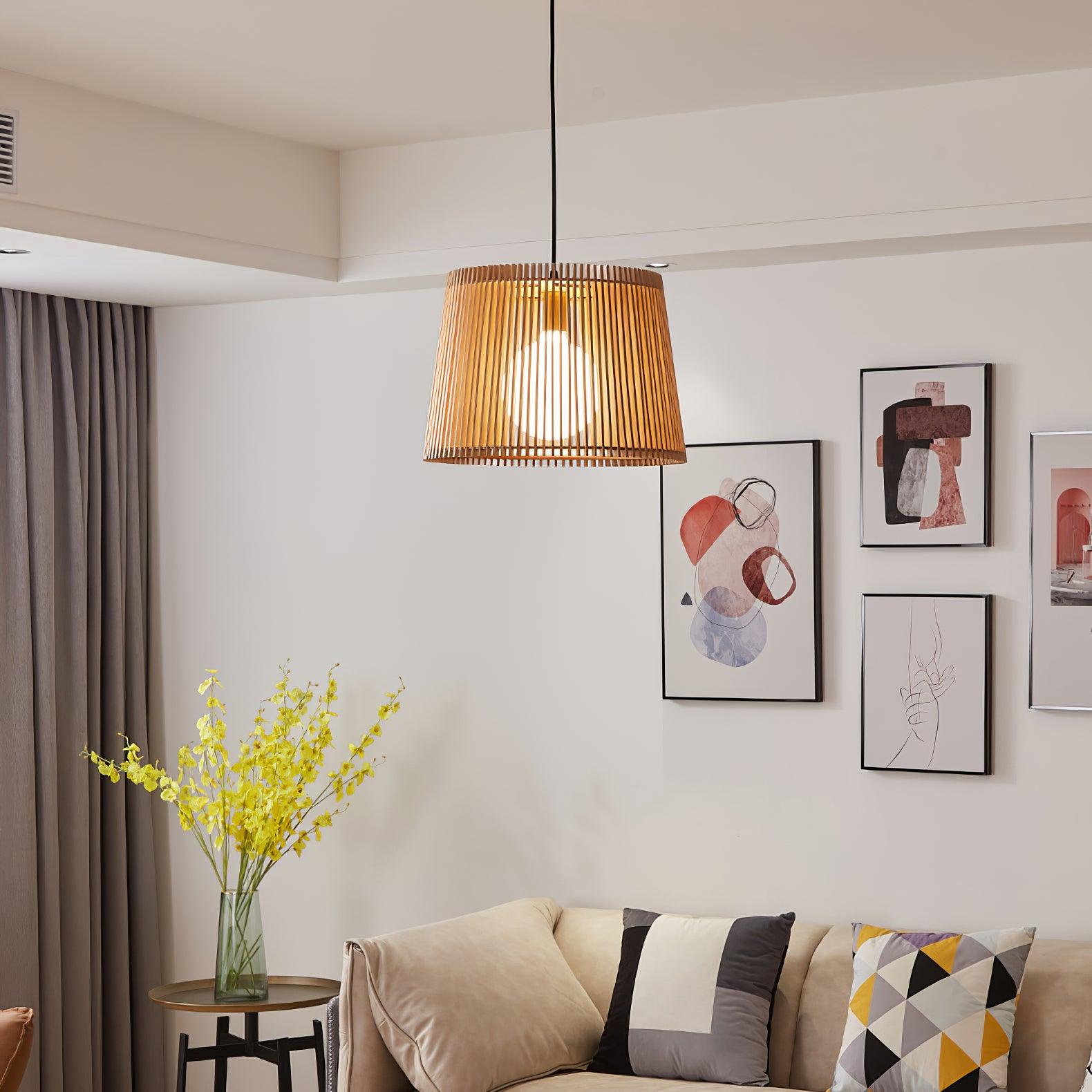 Liorace Wood Retro Pendant Lamp - Letslighting