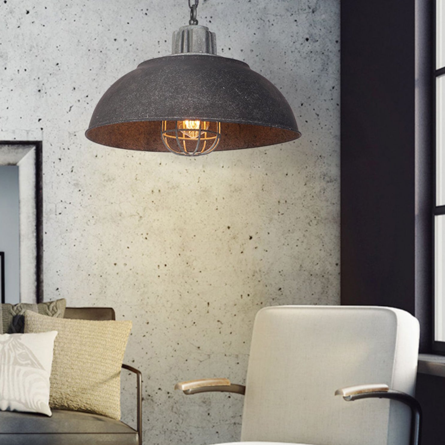 Mydorila Vintage Industrial Pendant Light - Letslighting