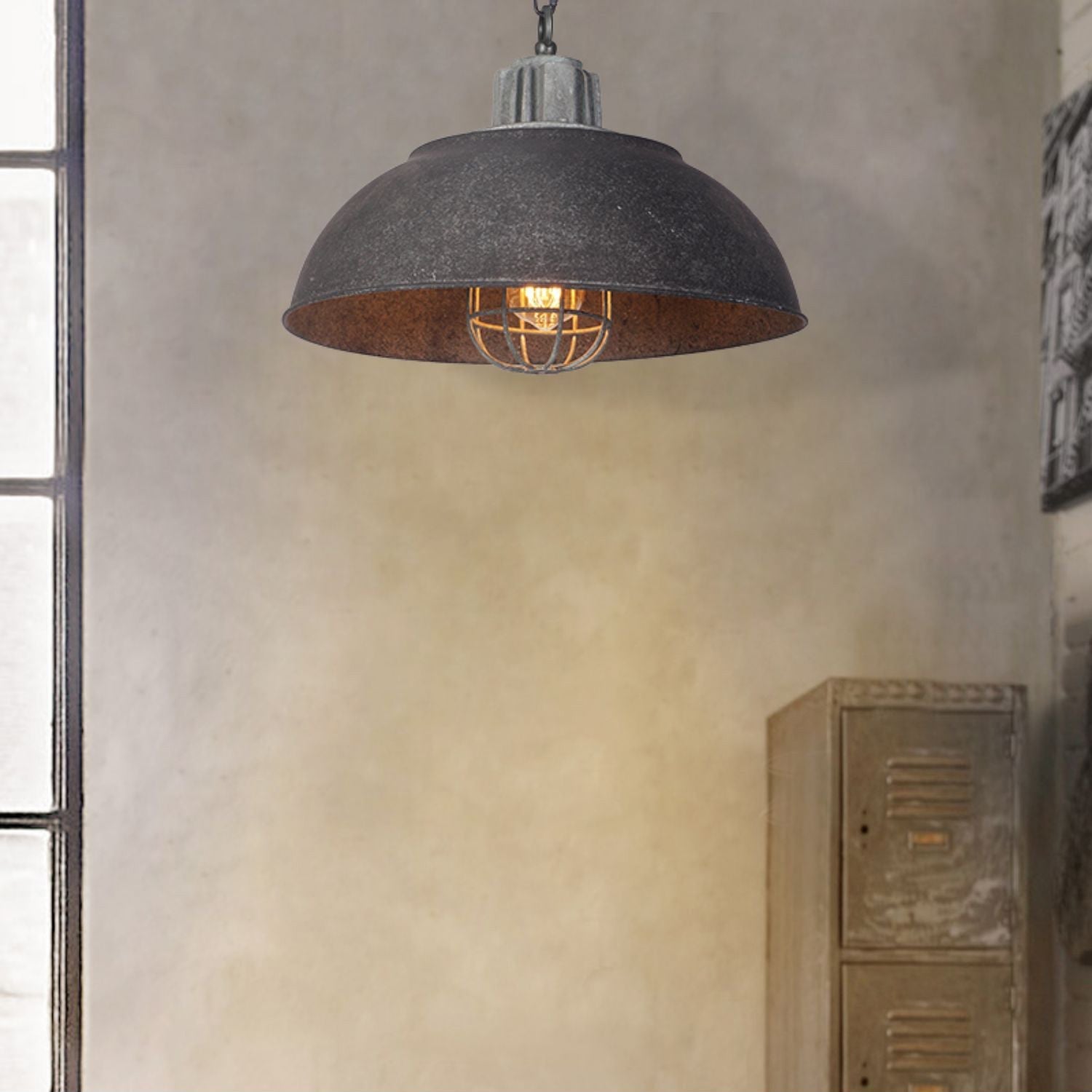 Mydorila Vintage Industrial Pendant Light - Letslighting