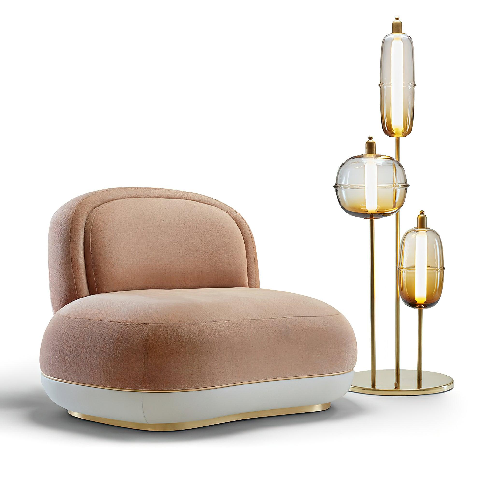 Fraser Modern Glass Floor Lamp - Letslighting