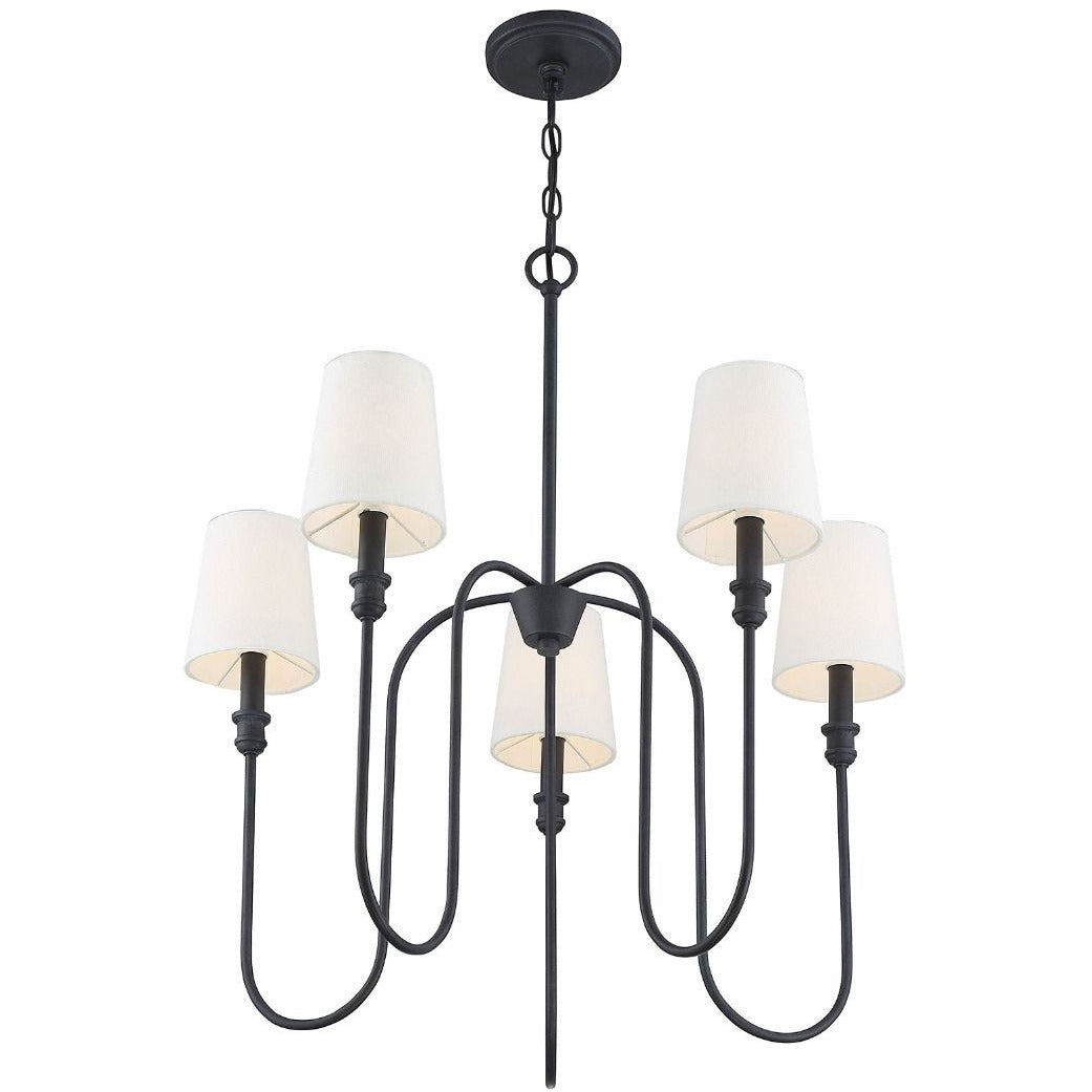Evraeel Modern Minimalist Fabric Chandelier - Letslighting