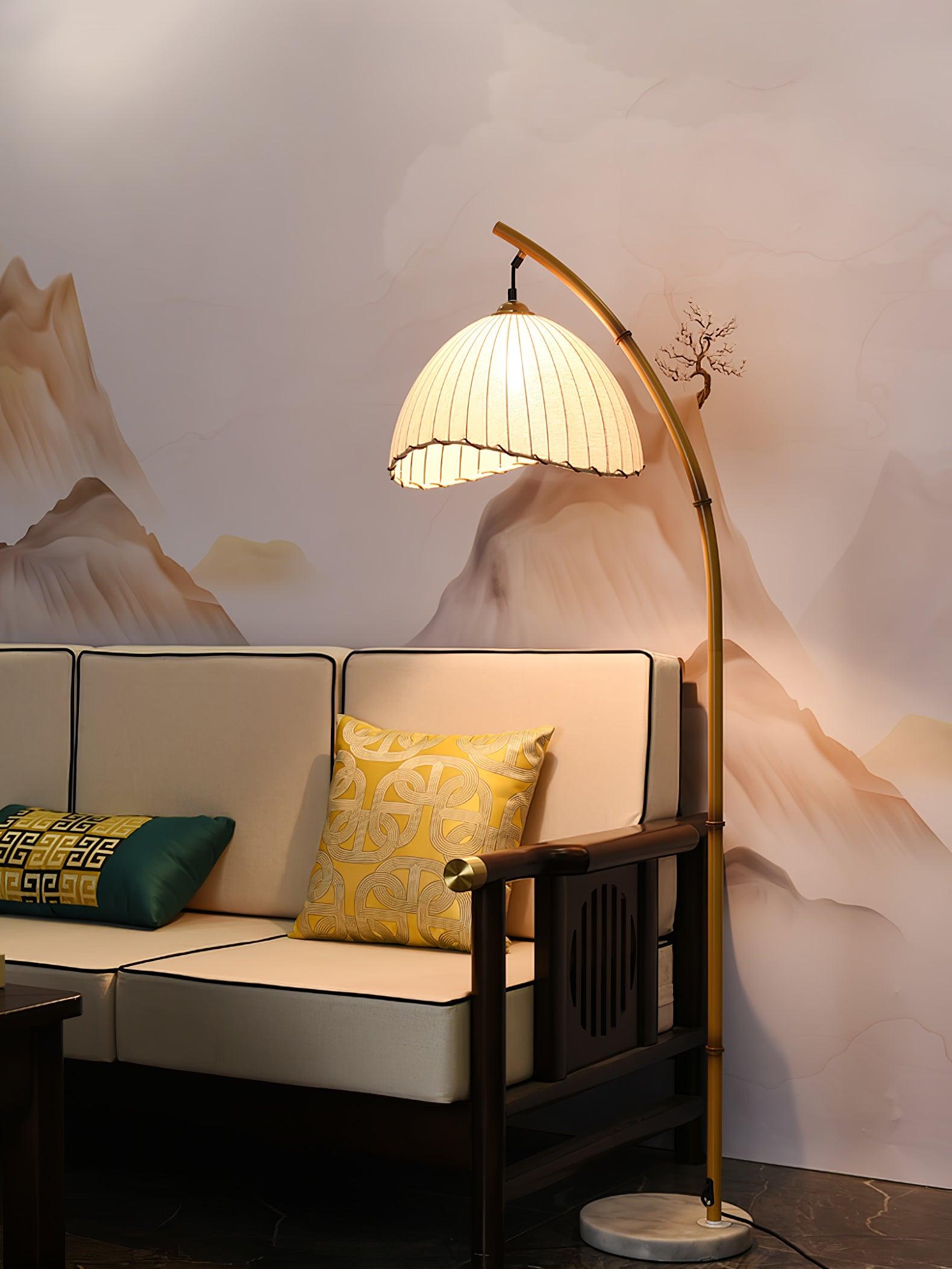 Hank Minimalist Marble Floor Lamp - Letslighting