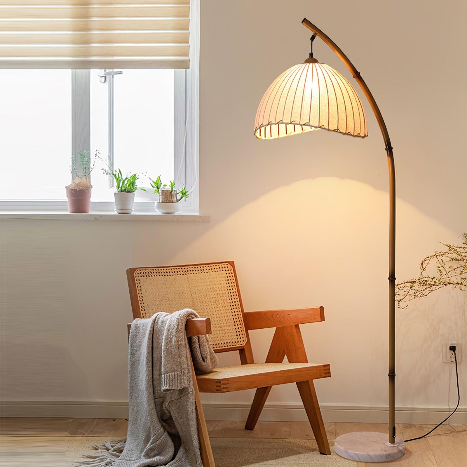 Hank Minimalist Marble Floor Lamp - Letslighting