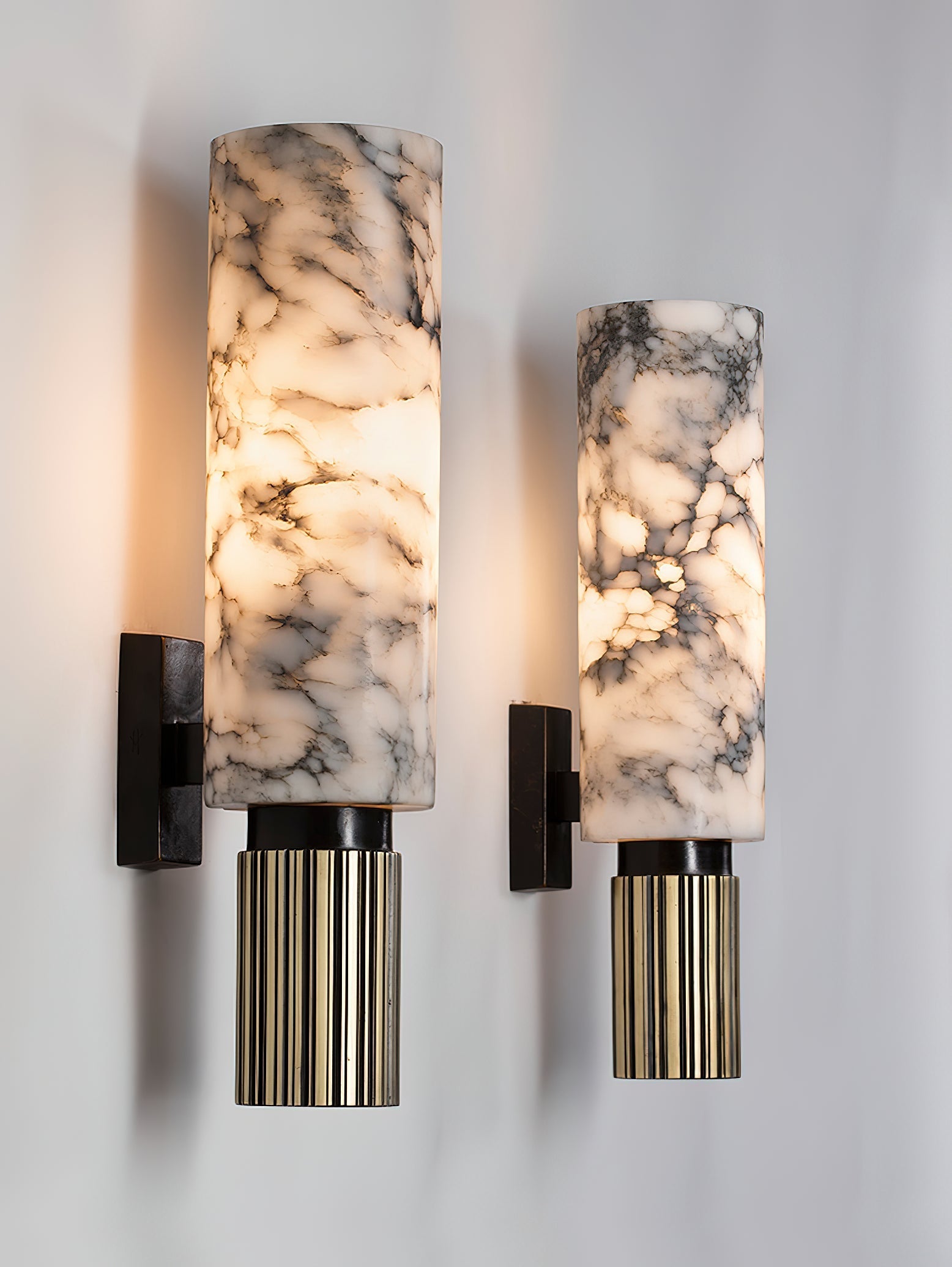 Olnoreth Modern Minimalist Alabaster Wall Lamp - Letslighting