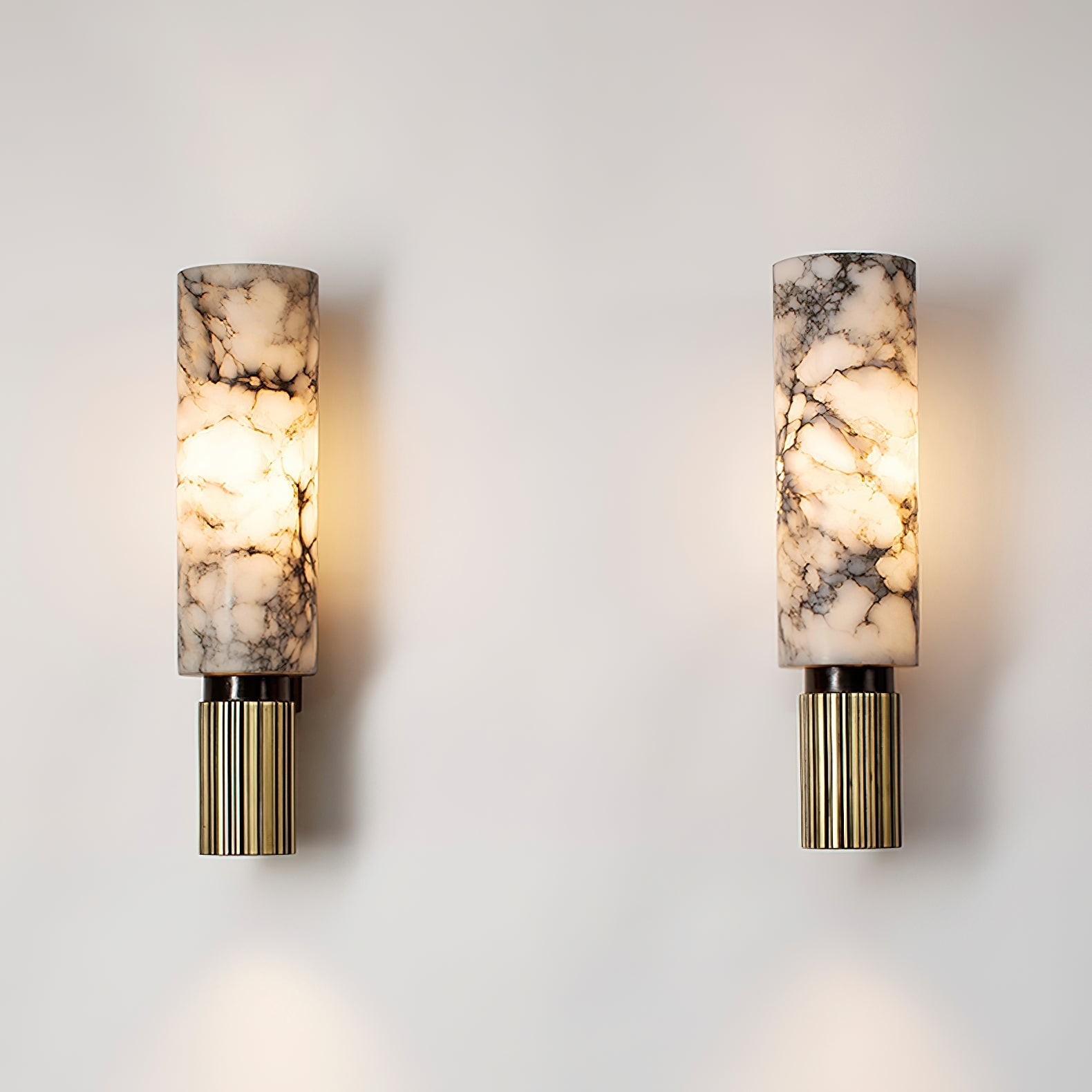 Olnoreth Modern Minimalist Alabaster Wall Lamp - Letslighting