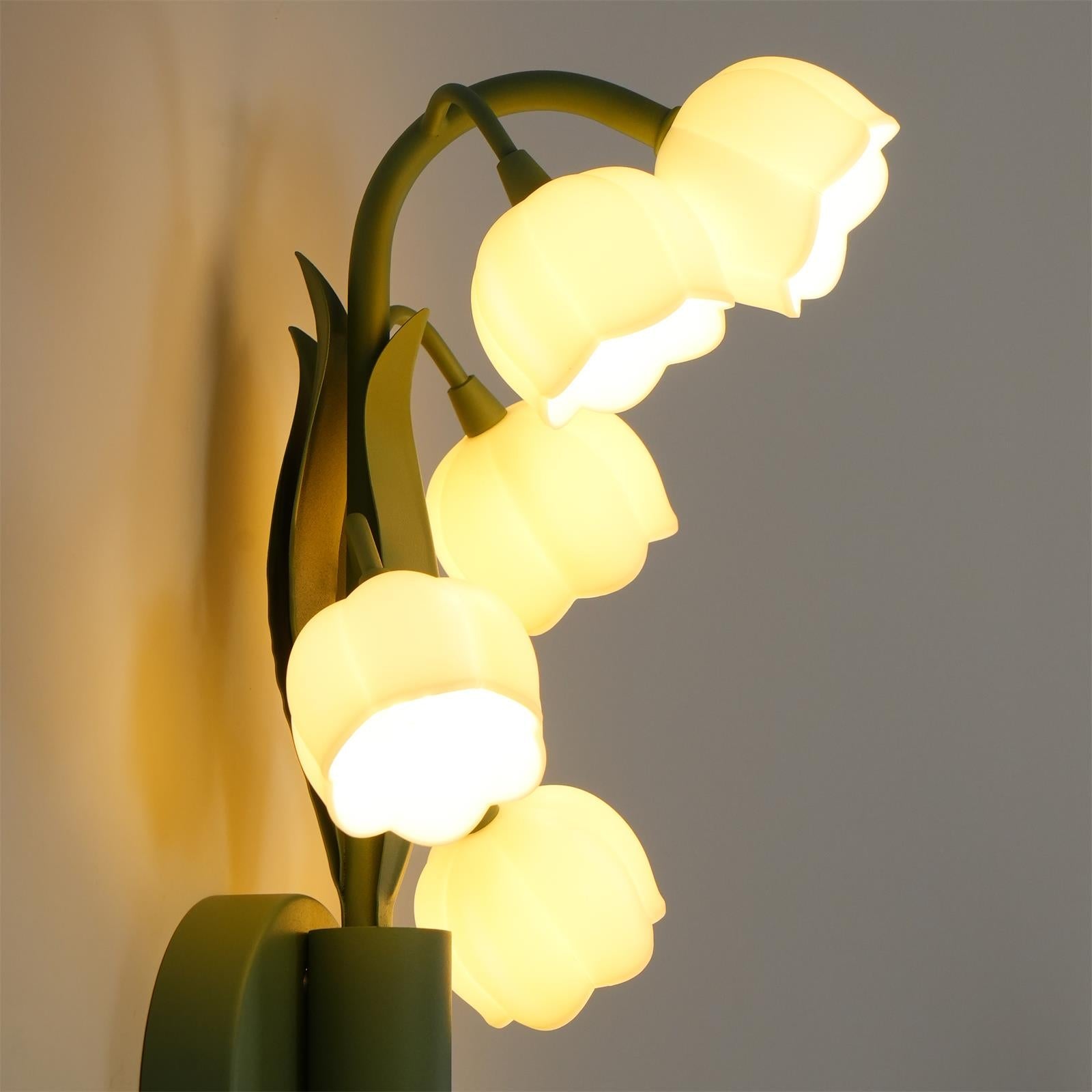 Aira Natural Orchid Indoor Wall Lamp - Letslighting