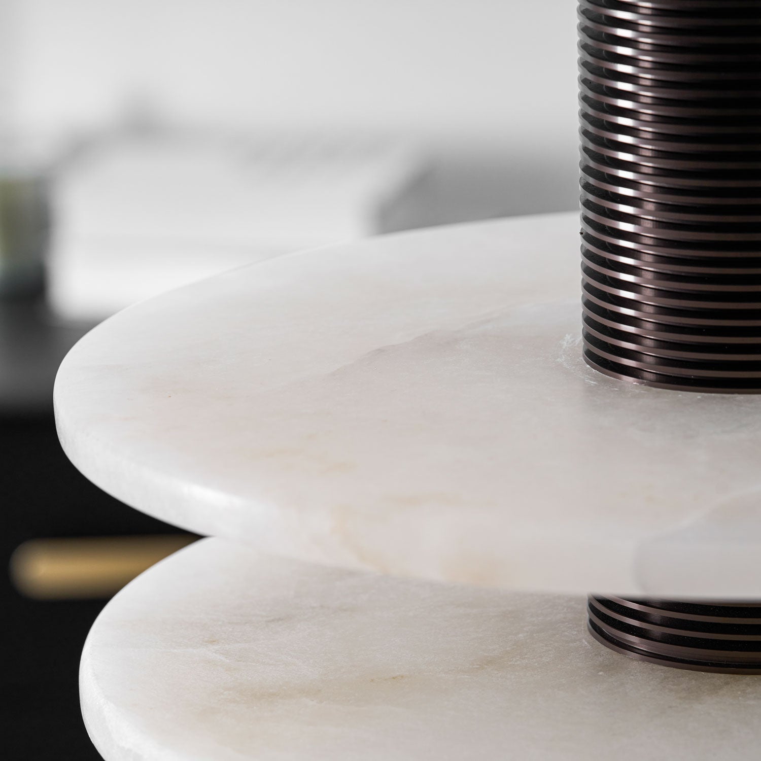 Saturn Modern Alabaster Pendant Light