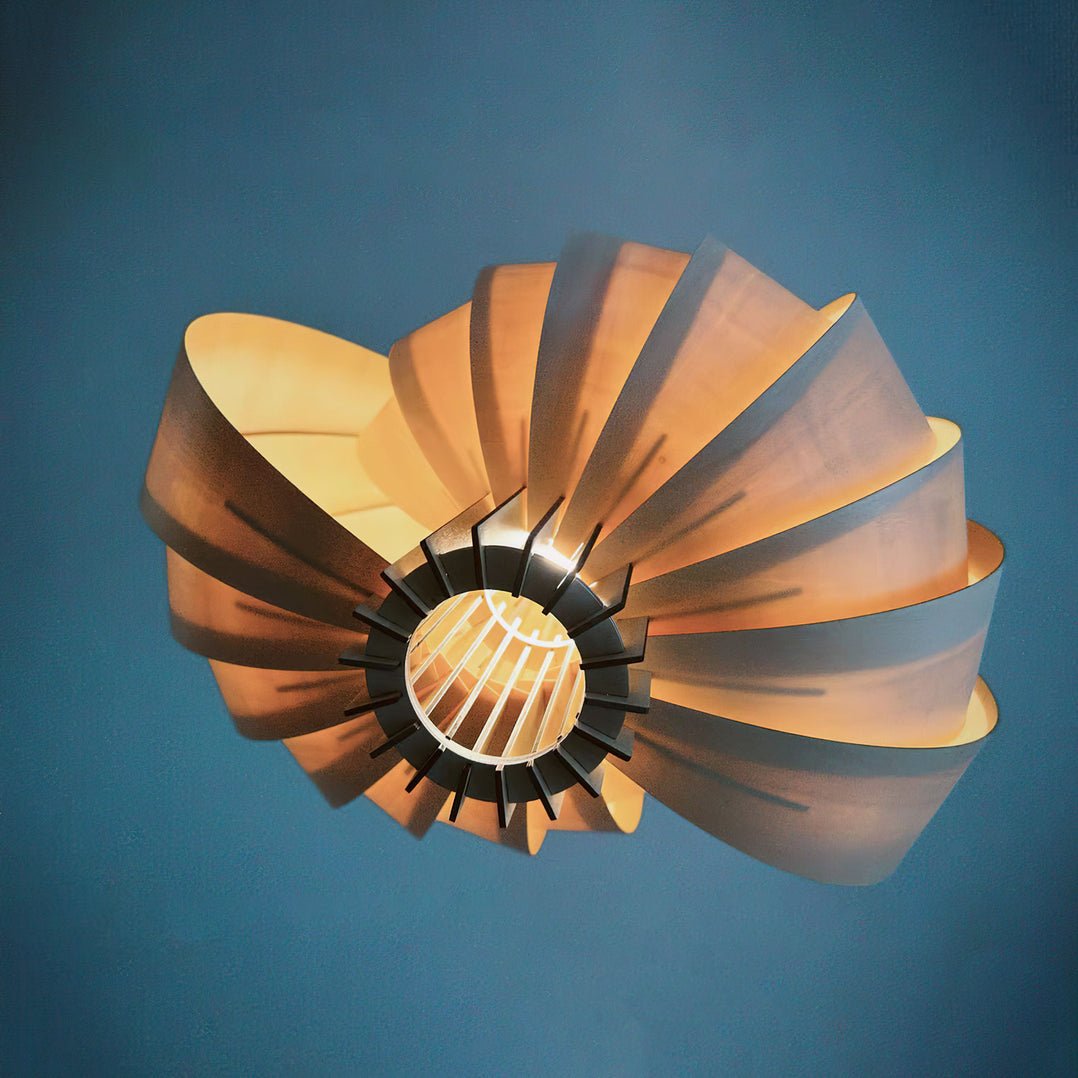 Ivraeus Premium Elegance Ring Wood Pendant Light - Letslighting
