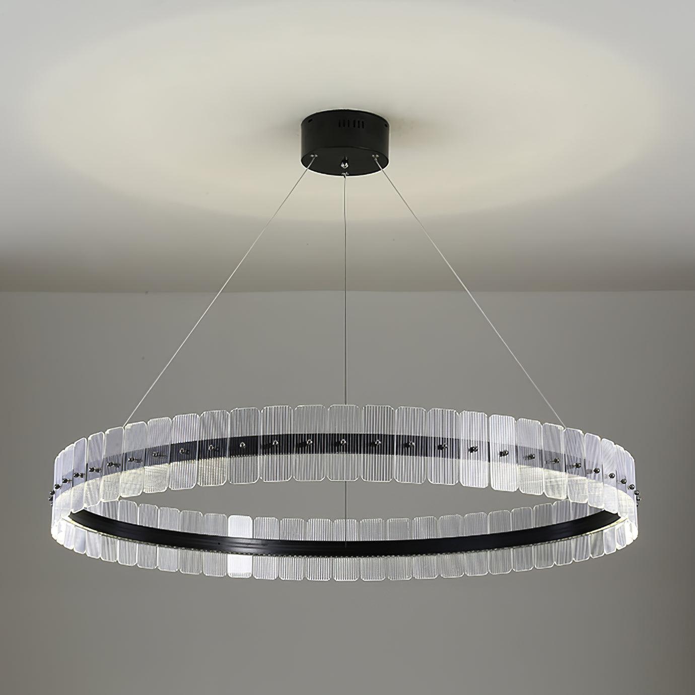 Lustra Chandelier Saturno LED with Acrylic Blocks - Letslighting