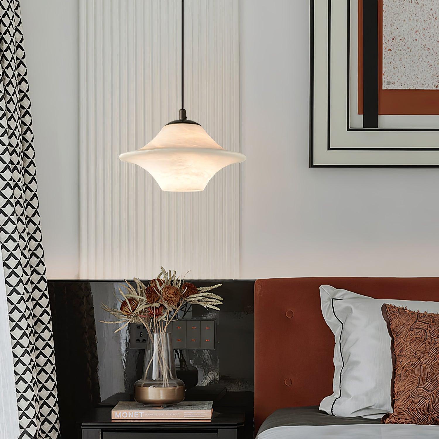 Elvina Alabaster Pendant Light - Letslighting