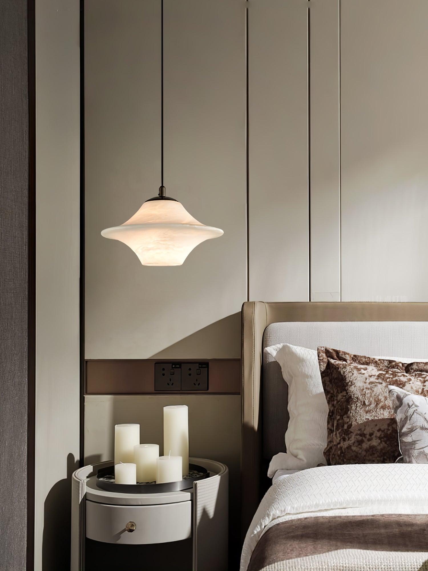 Elvina Alabaster Pendant Light - Letslighting