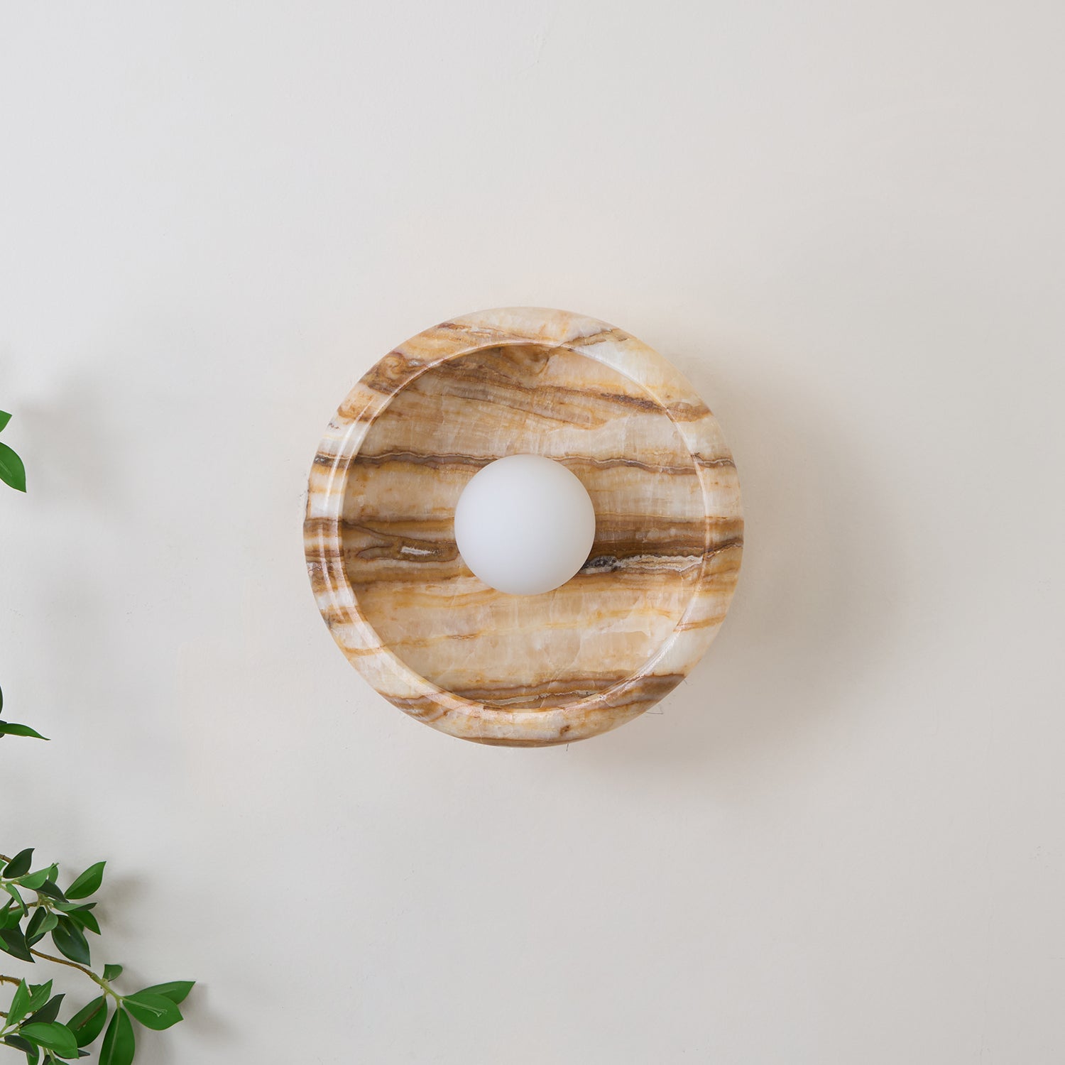 Onvix Natural Onyx Wall Light - Letslighting