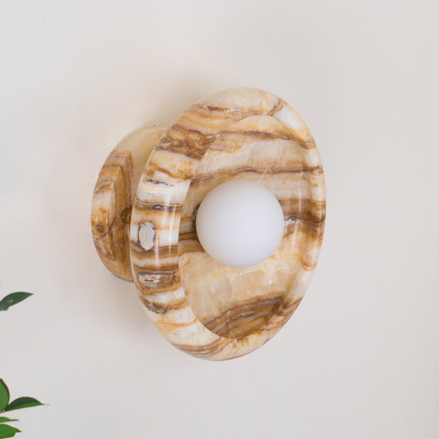 Onvix Natural Onyx Wall Light - Letslighting
