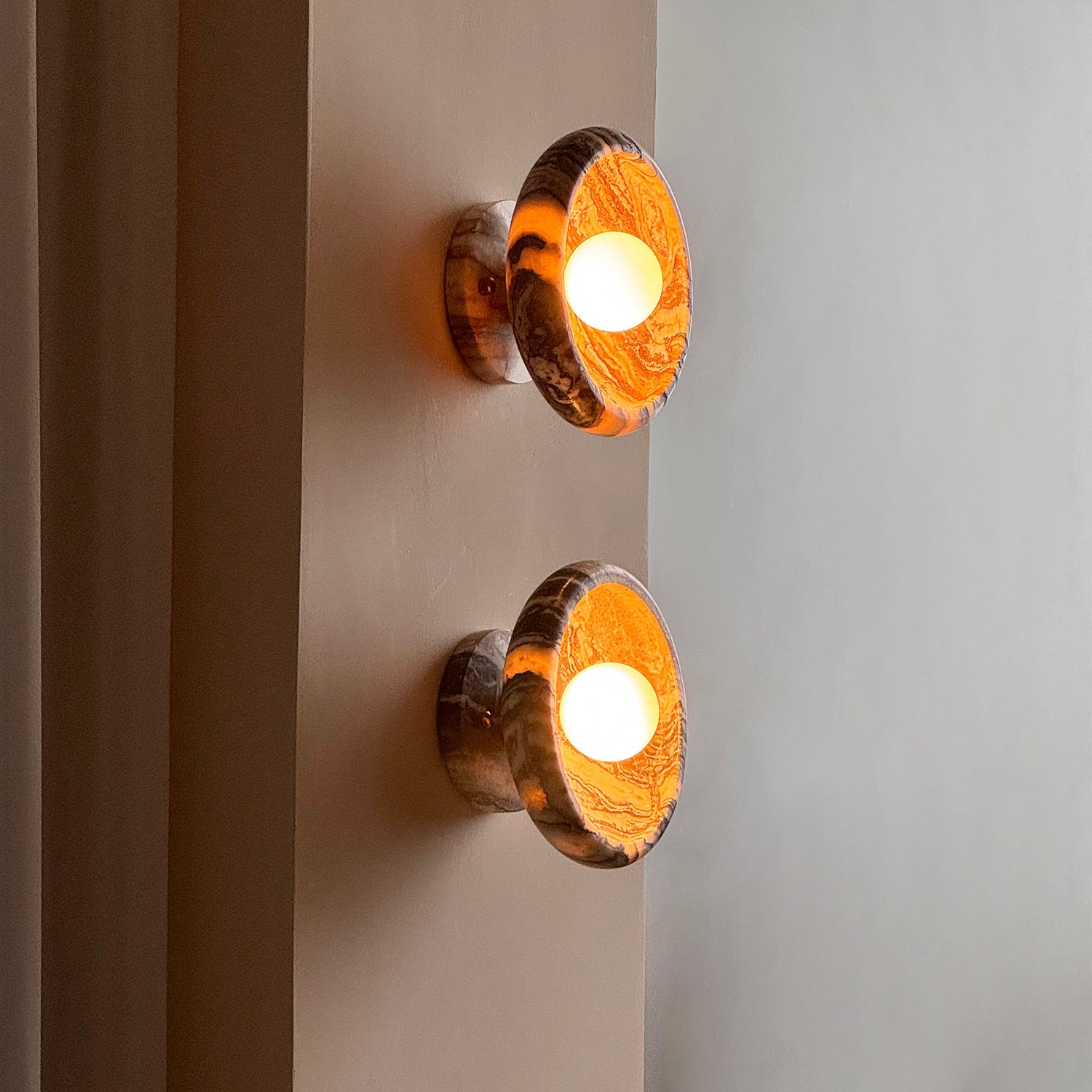 Onvix Natural Onyx Wall Light - Letslighting