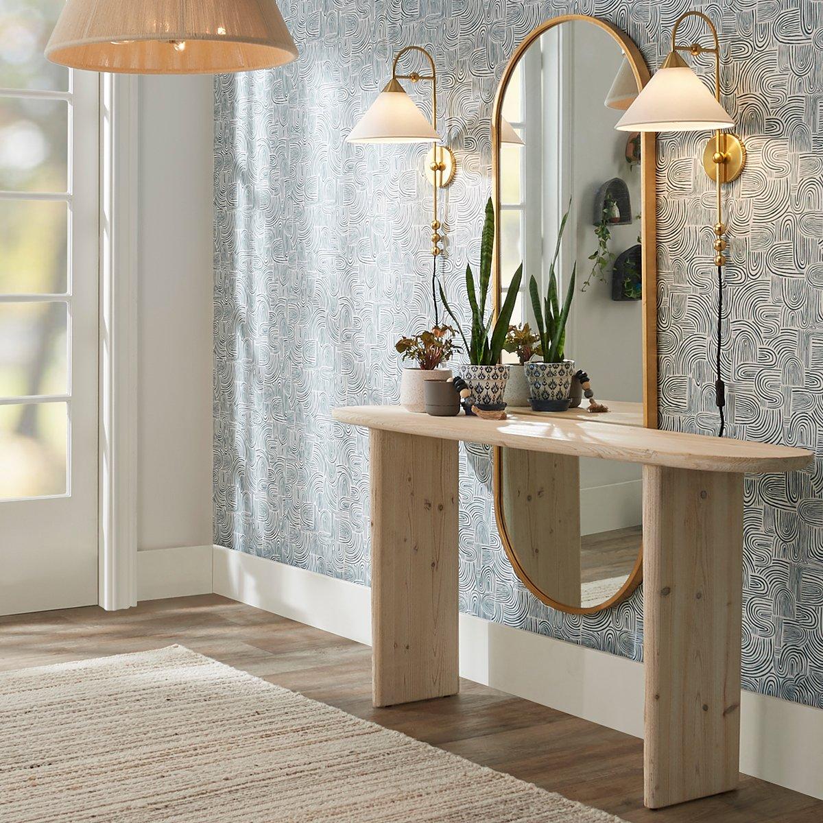 Cisorir Elegance Vintage Plug-In Brass Fabric Sconce Wall Lamp - Letslighting