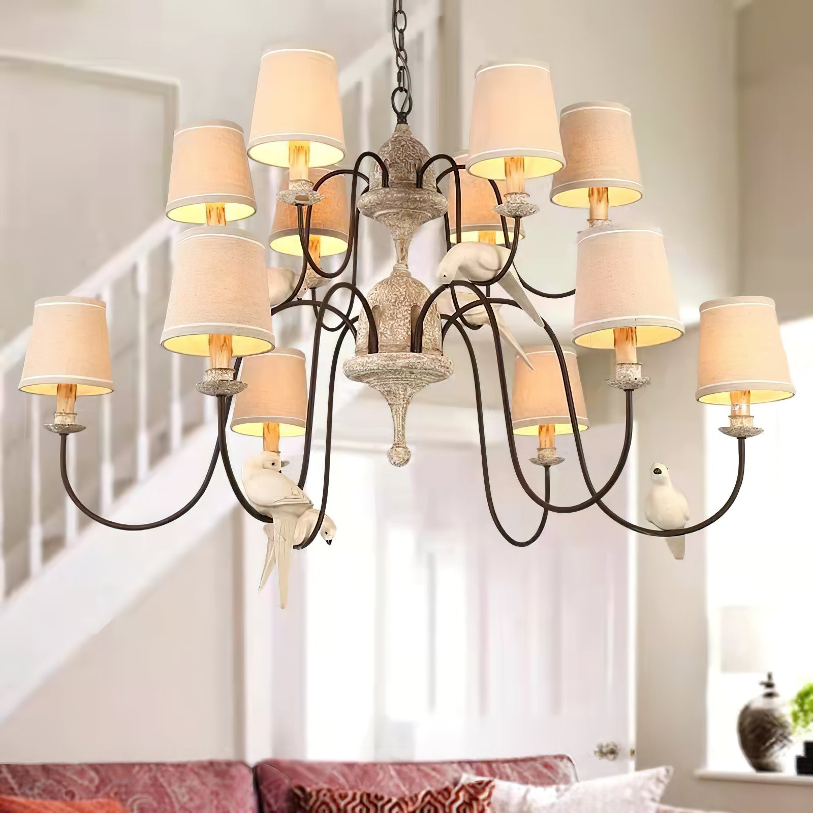 Avcarora Postmodern Luxury Fabric Chandelier - Letslighting