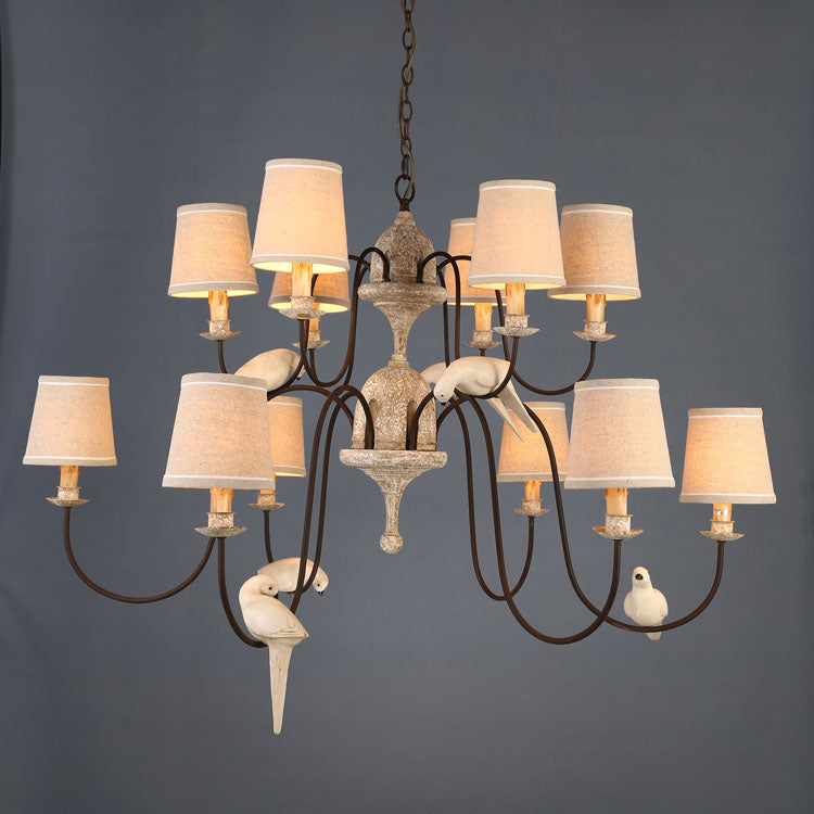 Avcarora Postmodern Luxury Fabric Chandelier - Letslighting