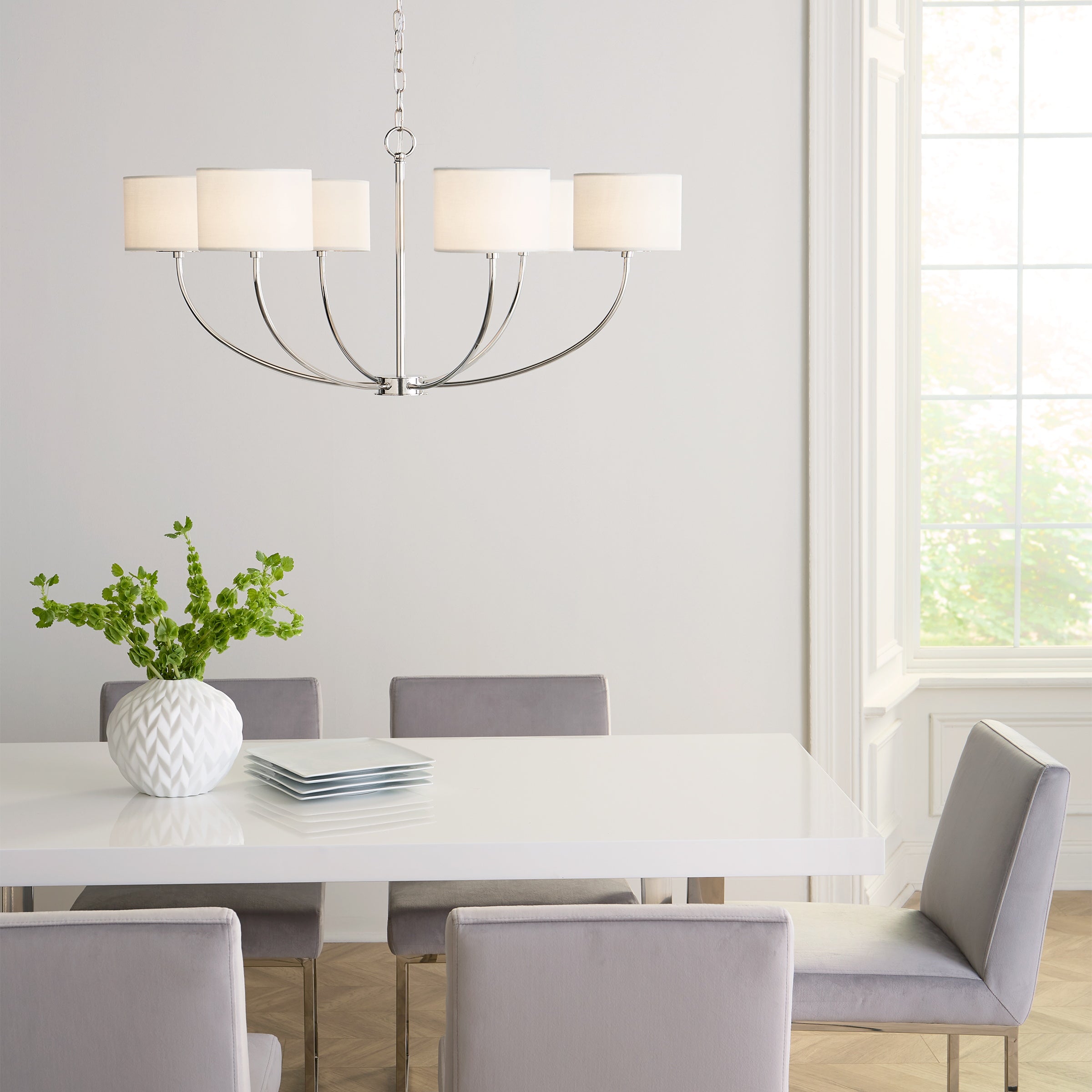 Mycaren Vintage Industrial Brass Fabric Chandelier - Letslighting