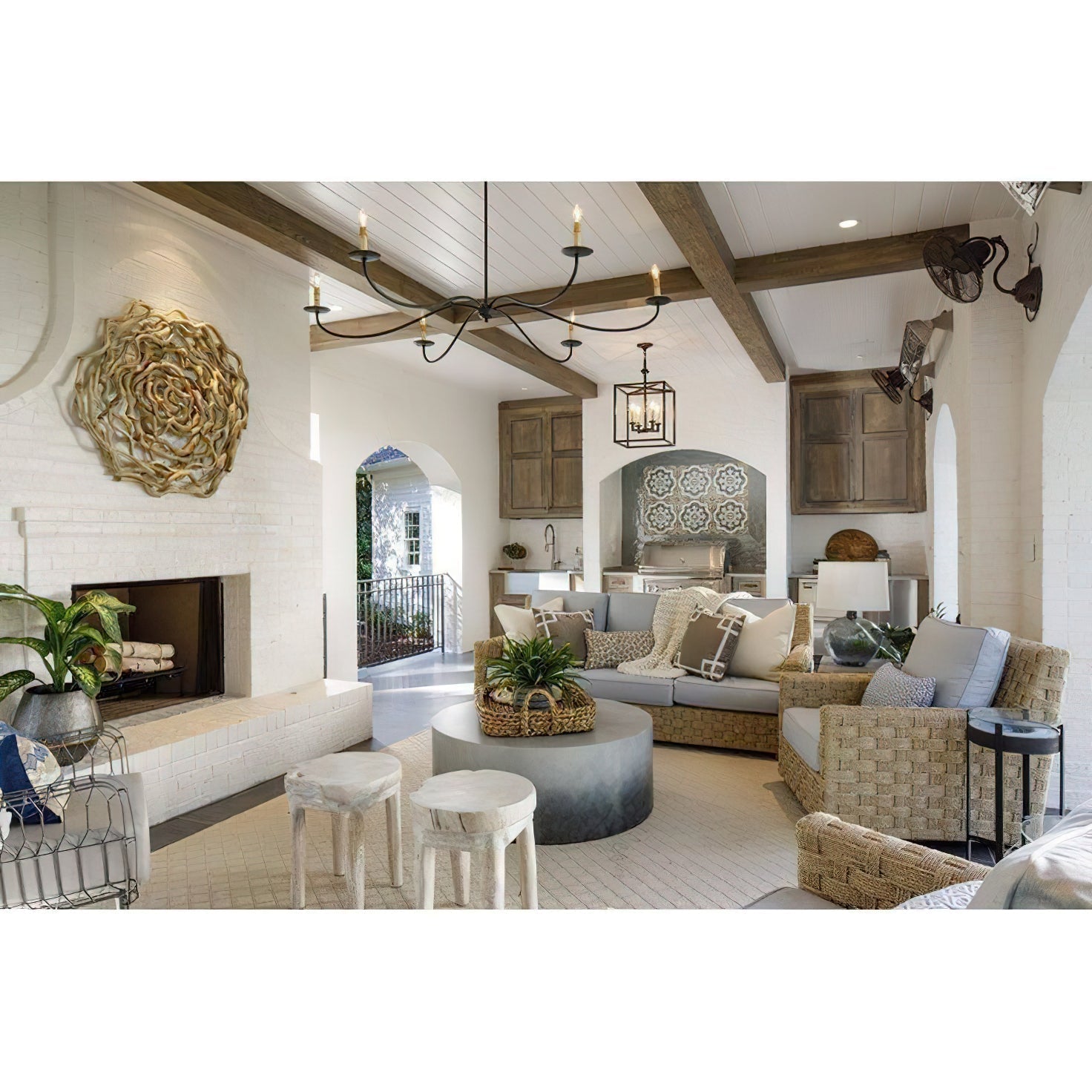 Varese Chandelier 6-Light Candle - Letslighting