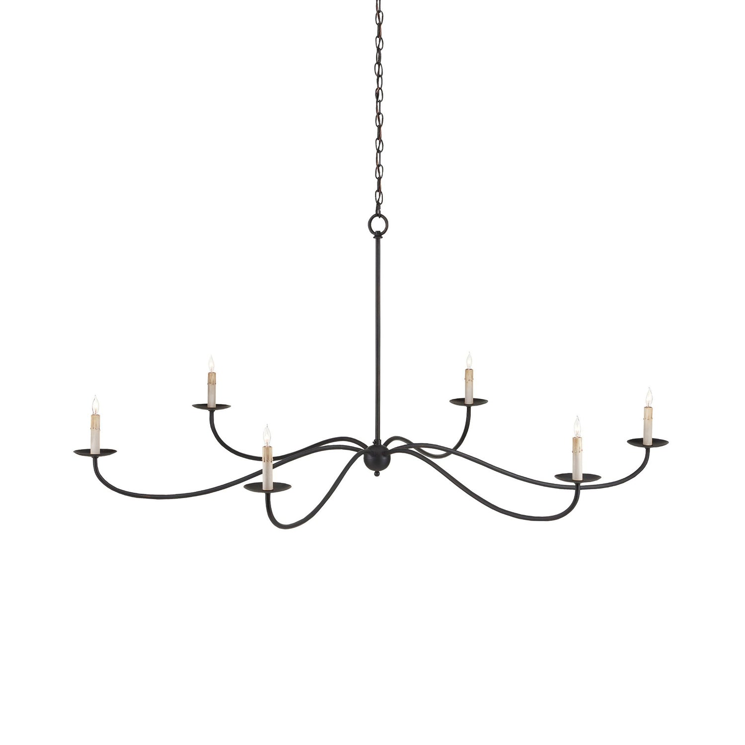 Varese Chandelier 6-Light Candle - Letslighting