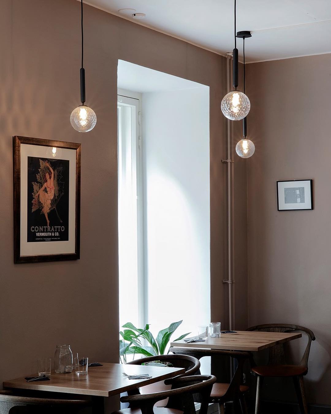 Azorila Modern Minimalist Swag Brass Glass Pendant Light - Letslighting