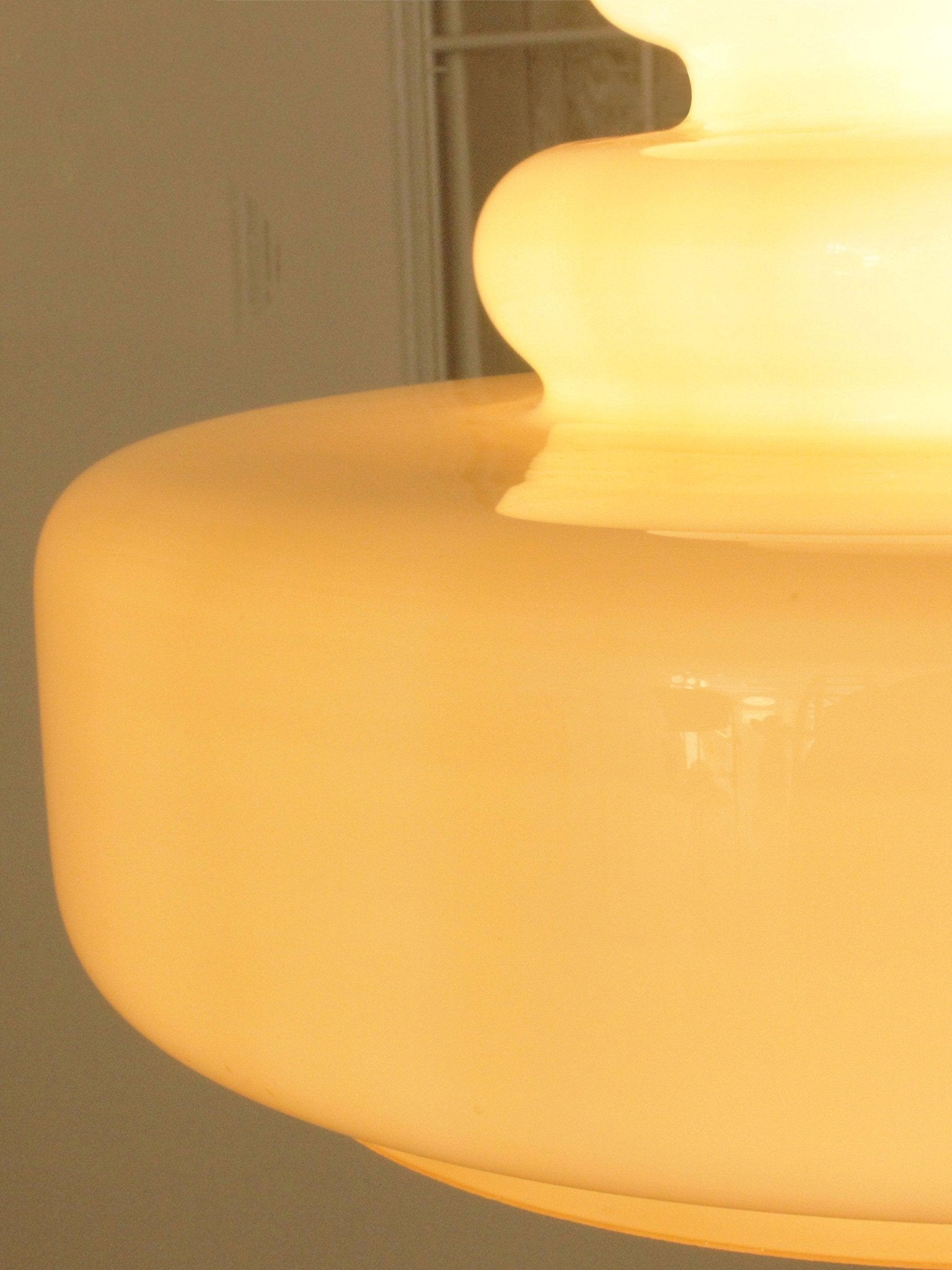 Lustra Pendant Lamp Schoolhouse Glass Layers for Living Room - Letslighting