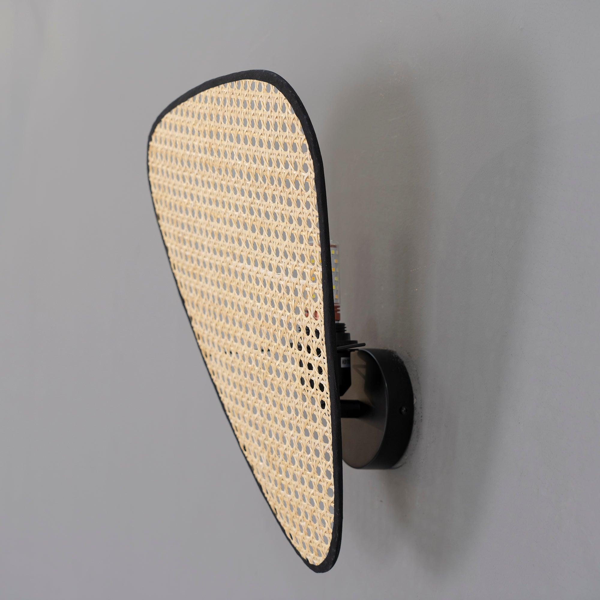 Uvelan Art Natural Cannage Bamboo Sconce Wall lamp - Letslighting