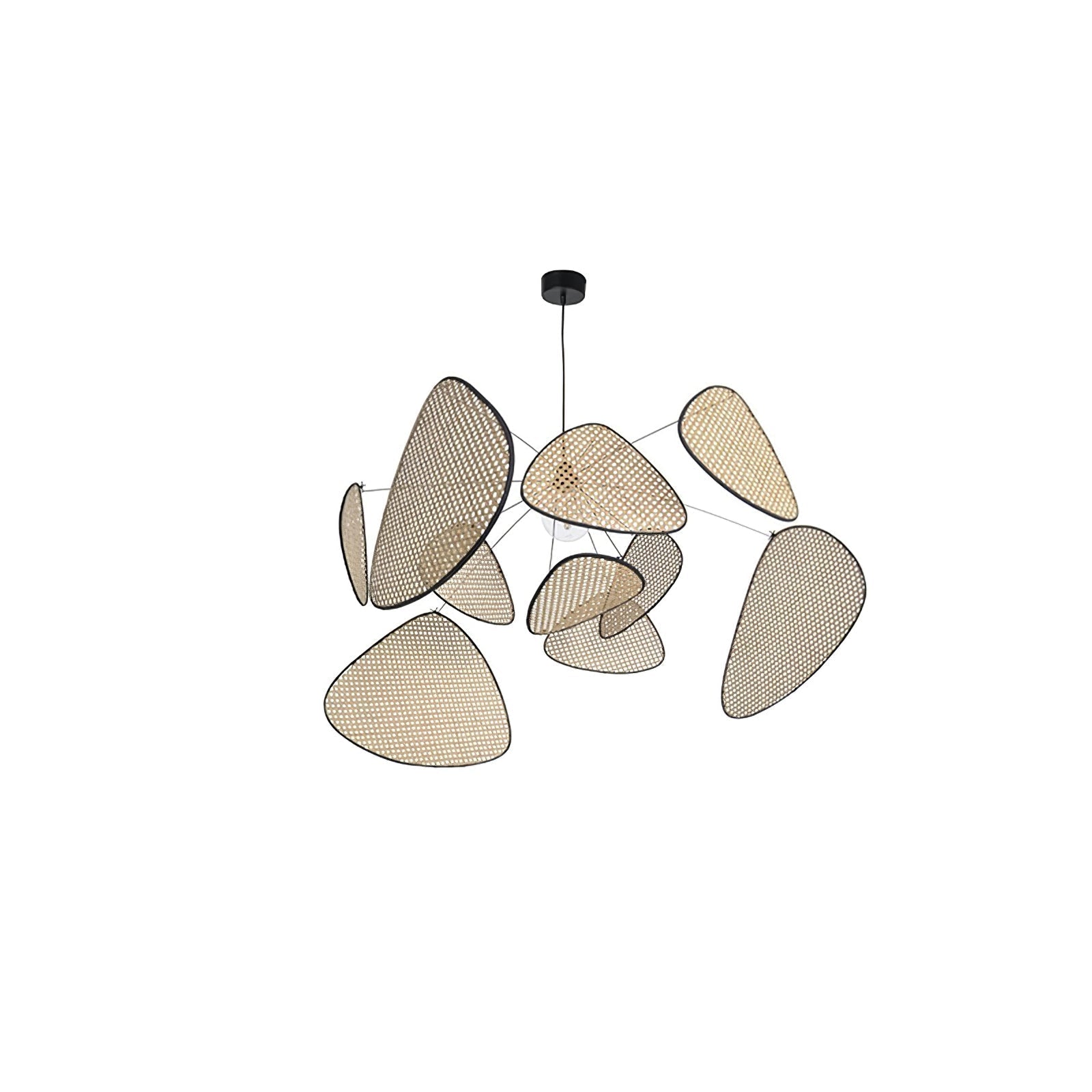 Lustra Chandelier Screen Cannage Suspension Retro - Letslighting