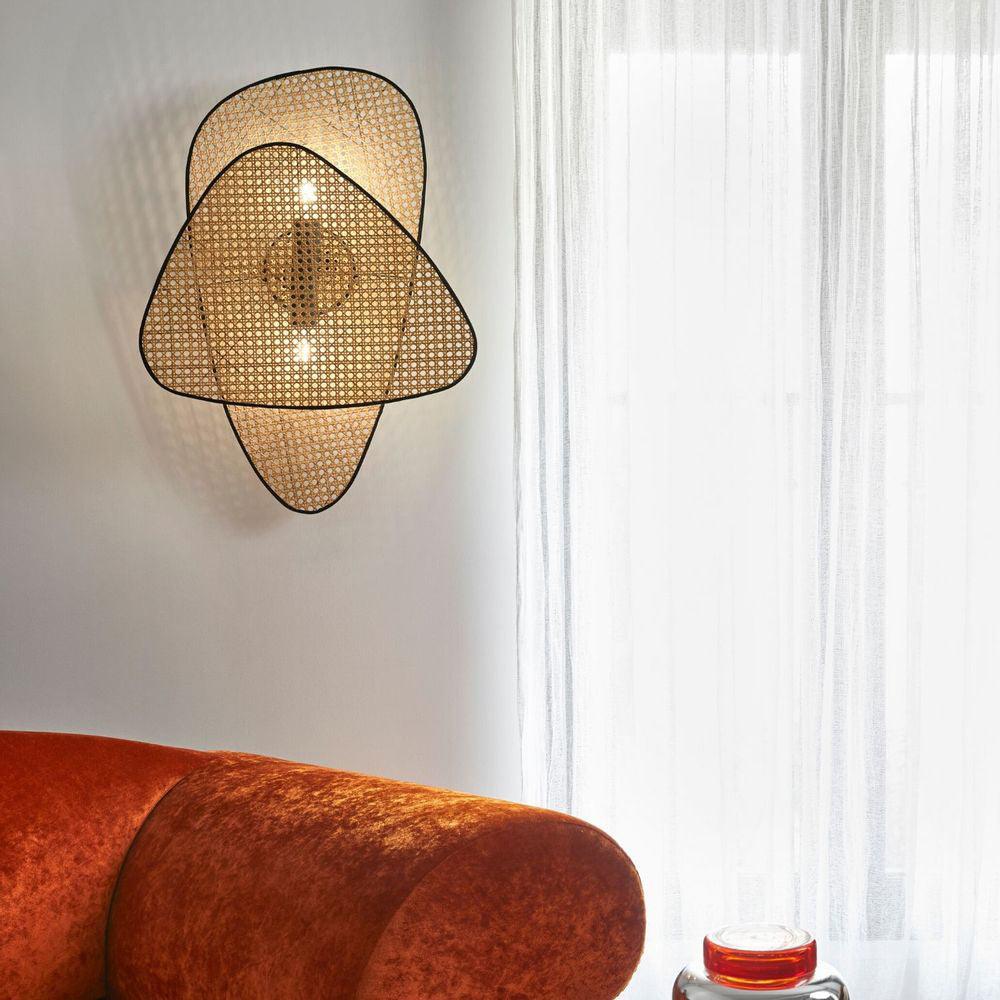 Uvelan Art Natural Cannage Bamboo Sconce Wall lamp - Letslighting