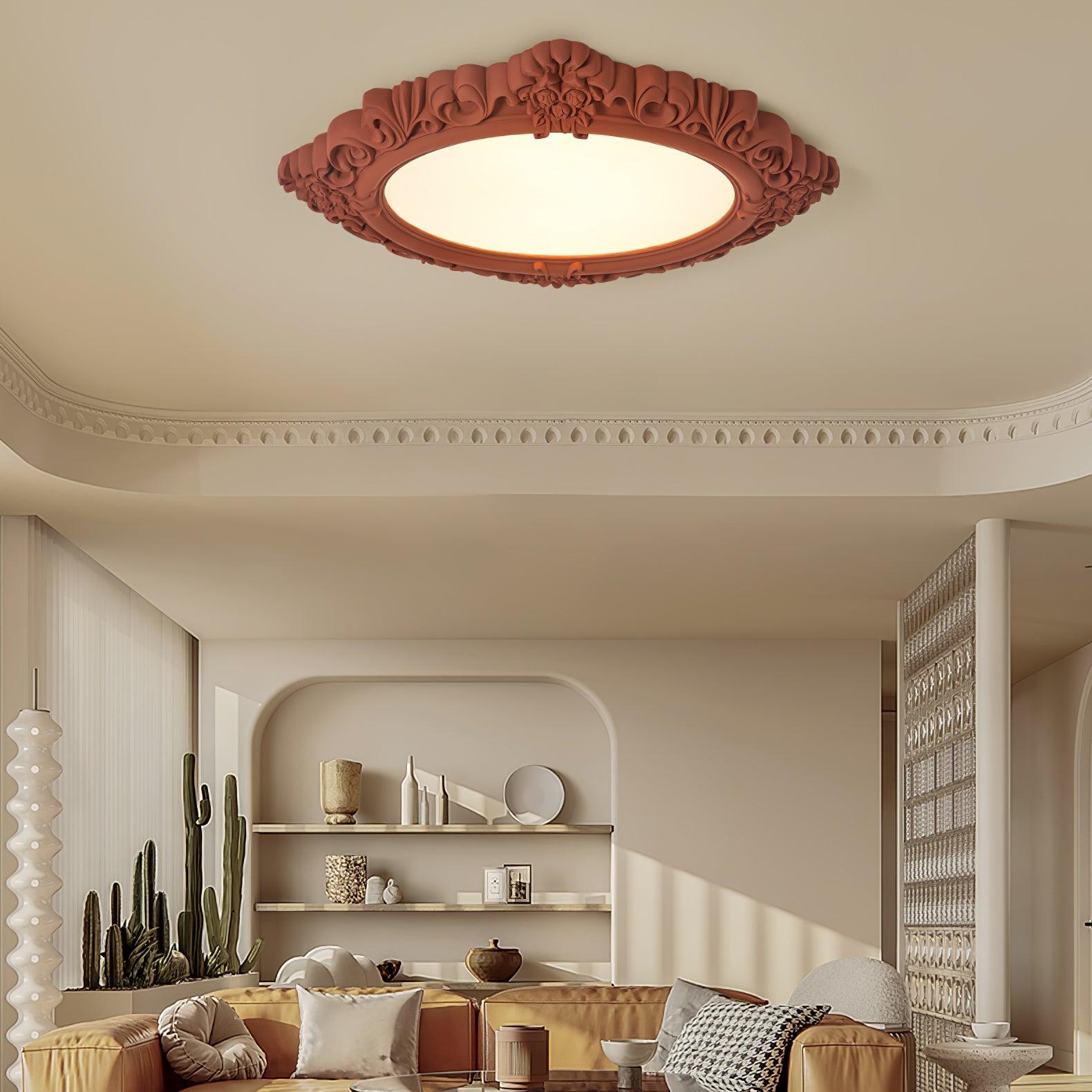 Avraee Sculpted Resin Ceiling Lamp - Letslighting